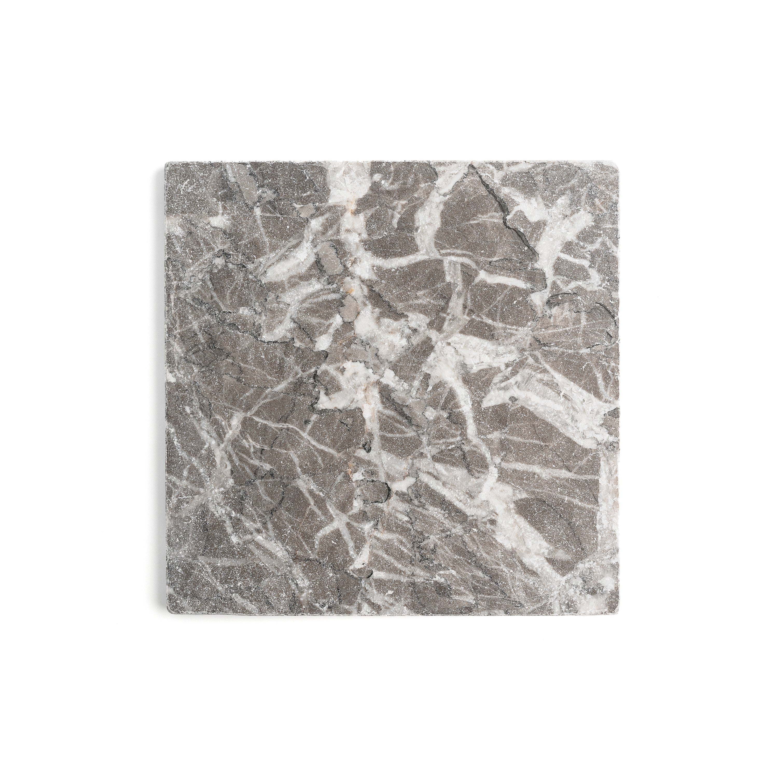 Atlas Grey 12x12 Moroccan Marble | Tumbled & Honed - Image 3
