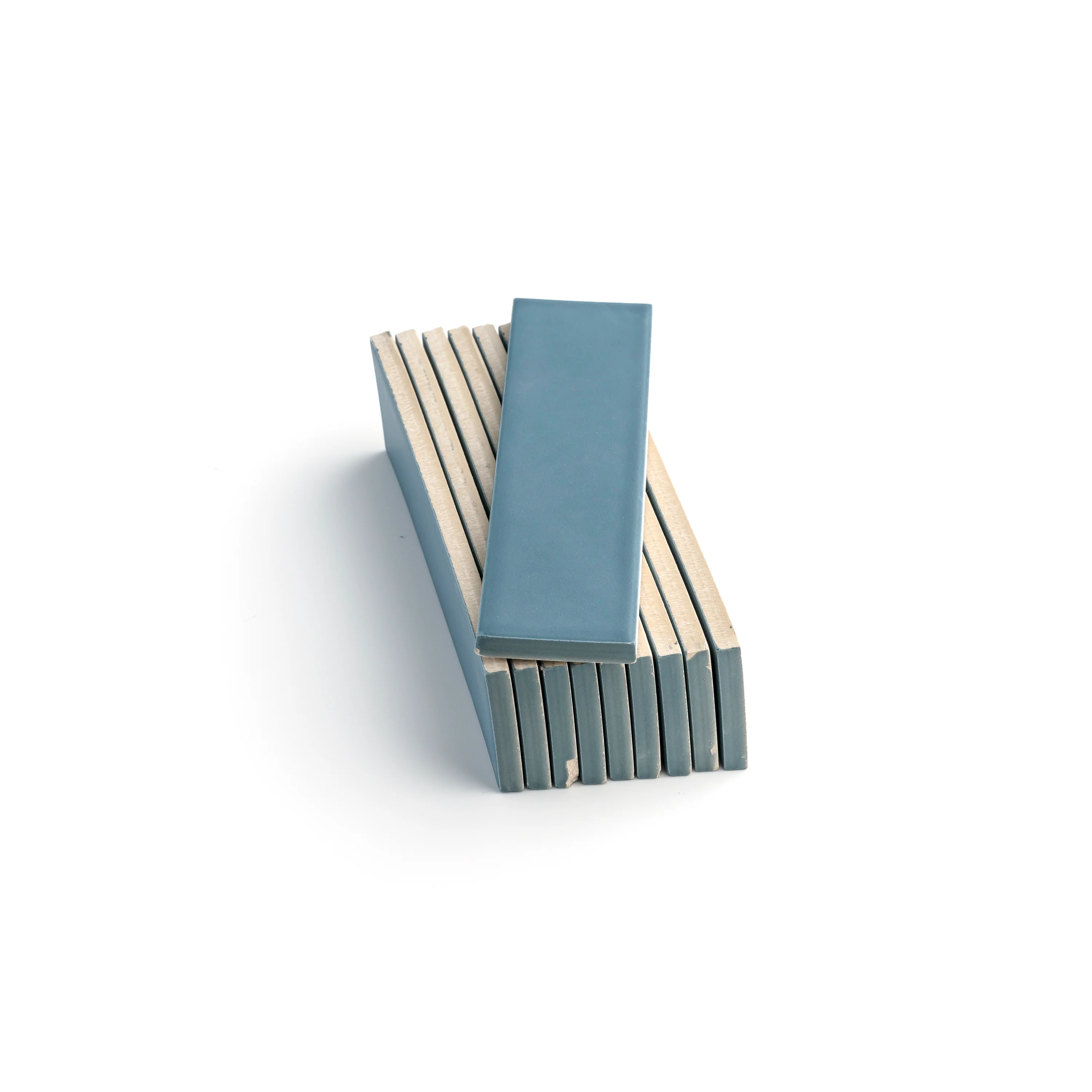Aegean Blue 2x8 Ceramic Tile | Matte - Image 3