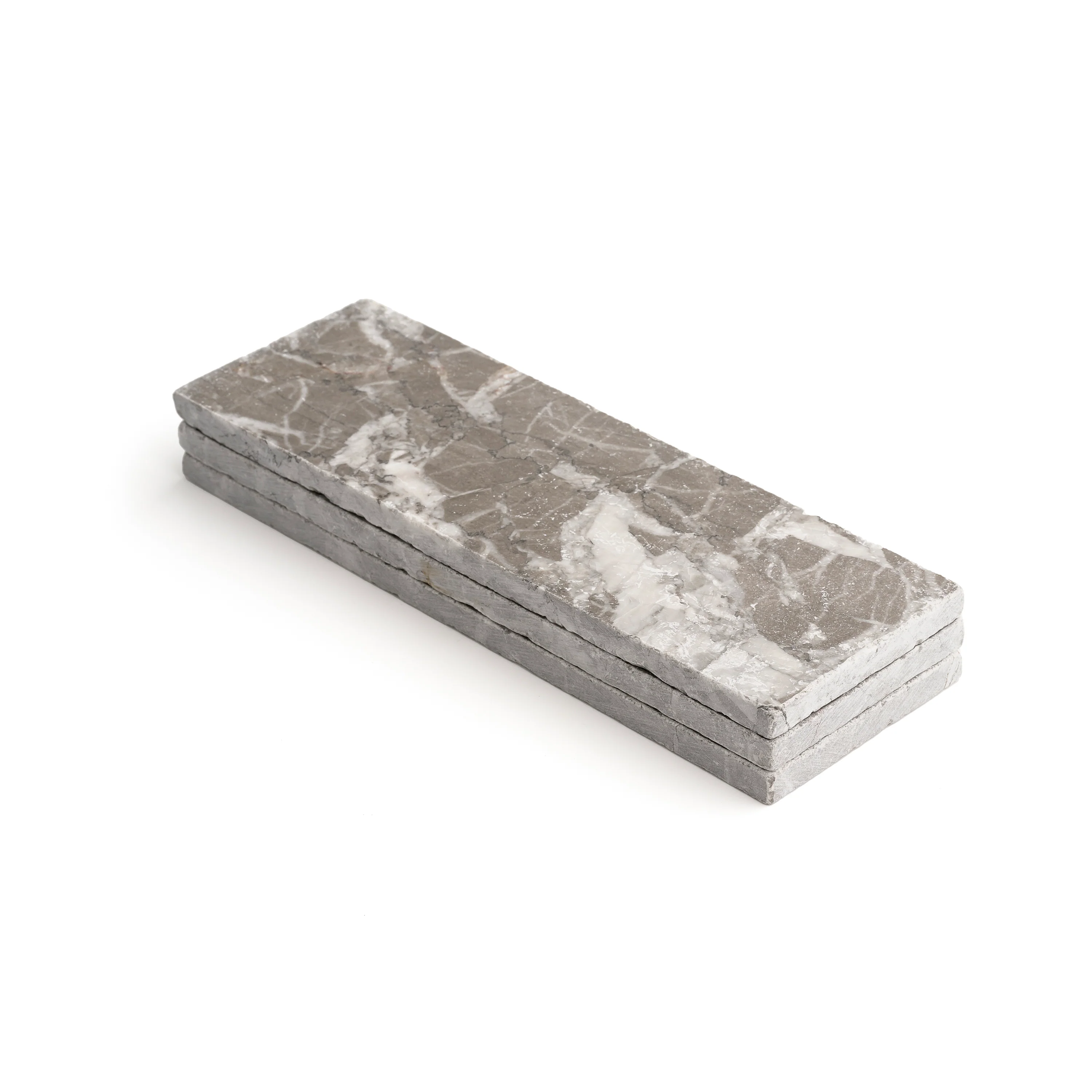 Atlas Grey 4x12 Moroccan Marble | Tumbled & Honed - Image 4