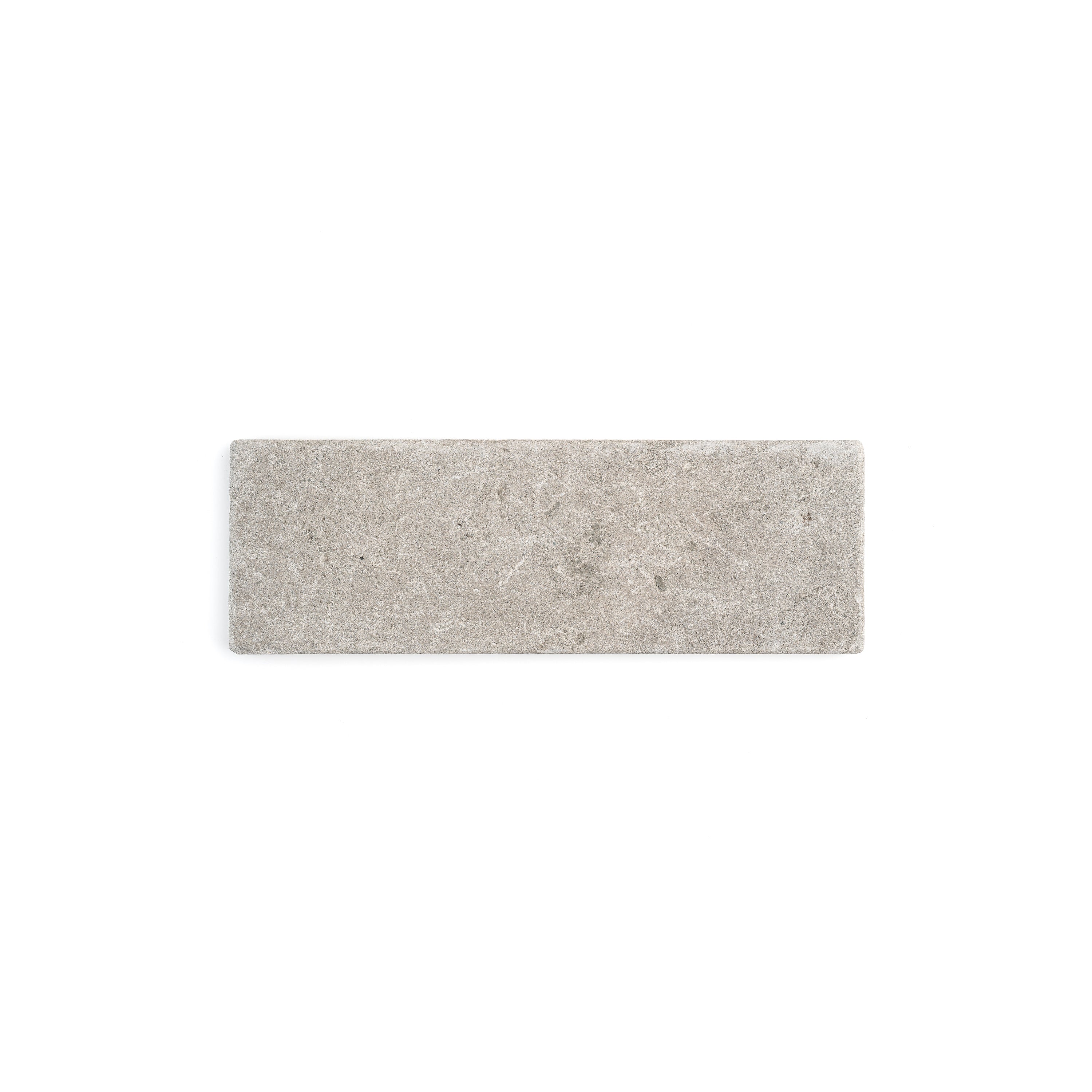 Azru Grey 4x12 Moroccan Limestone | Tumbled & Honed - Image 3
