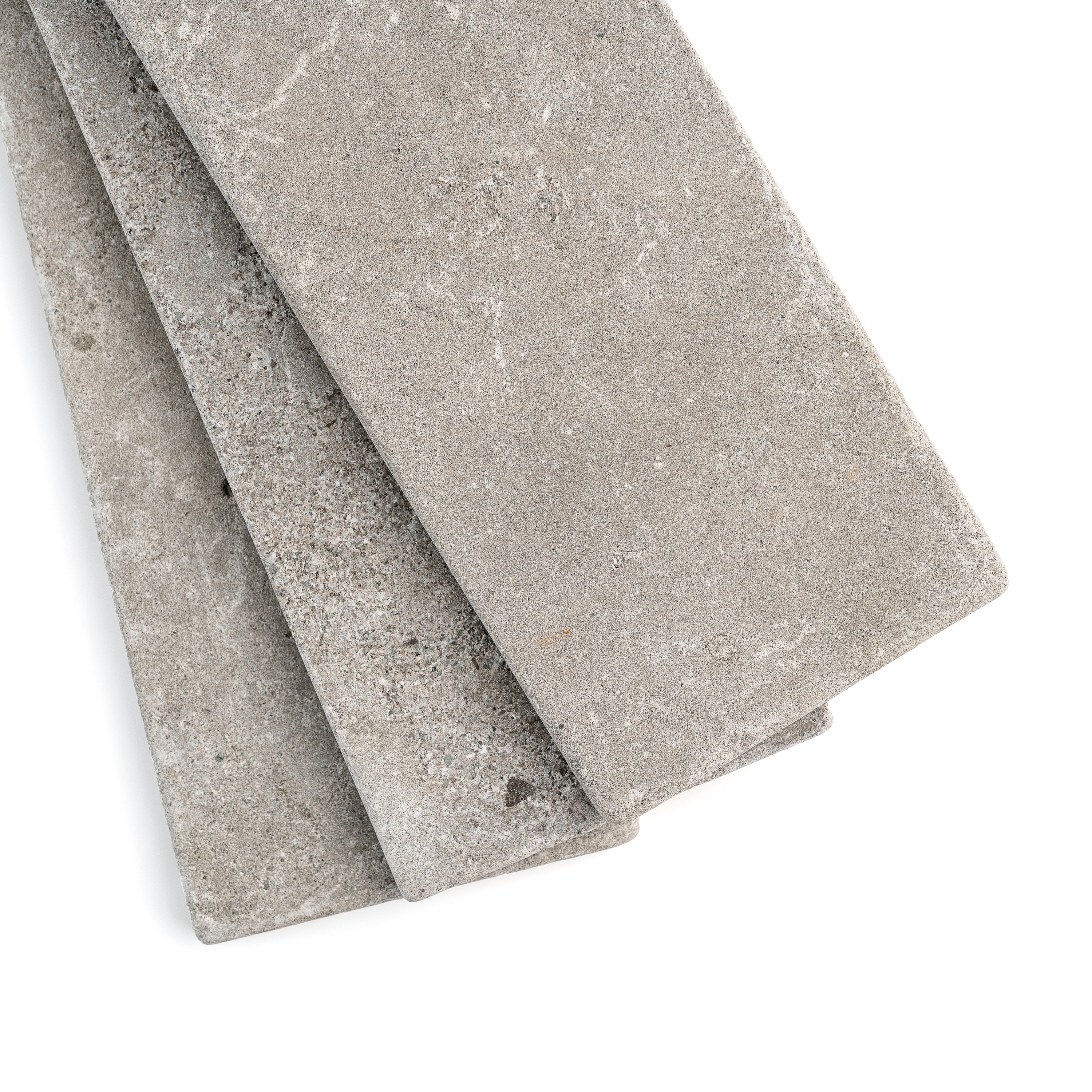 Azru Grey 4x12 Moroccan Limestone | Tumbled & Honed - Image 7