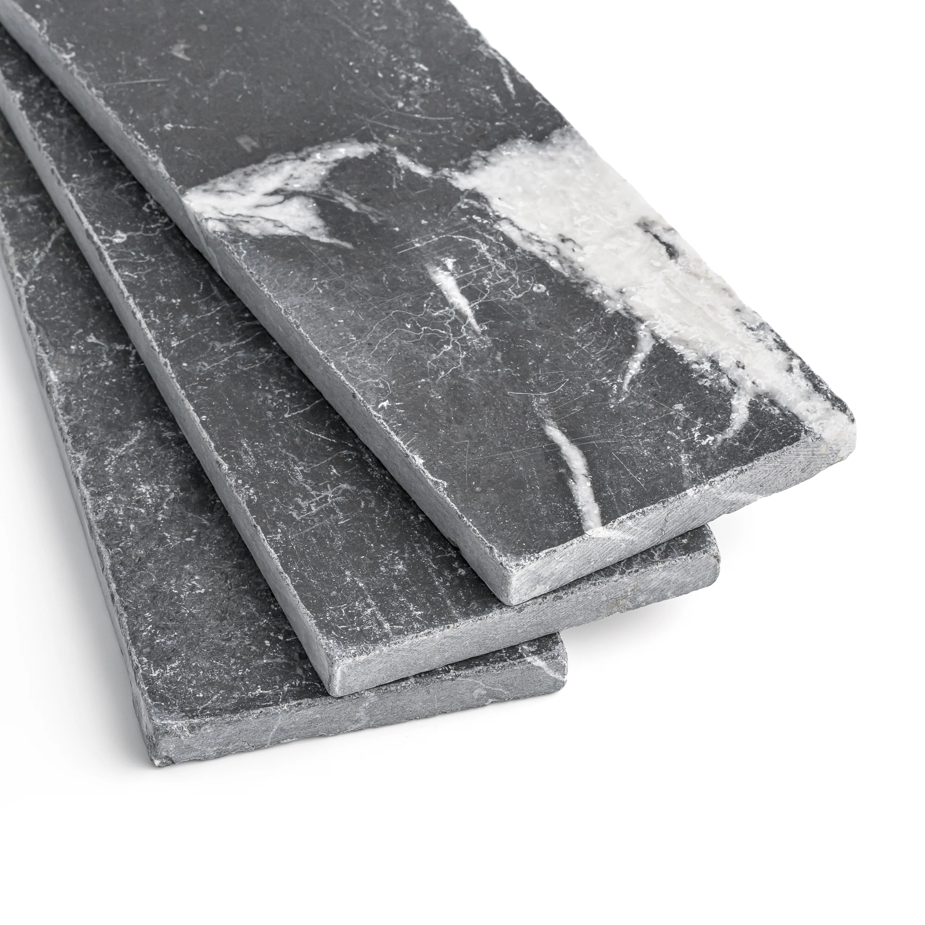 Black 4x12 Moroccan Marble | Tumbled & Honed - Image 4