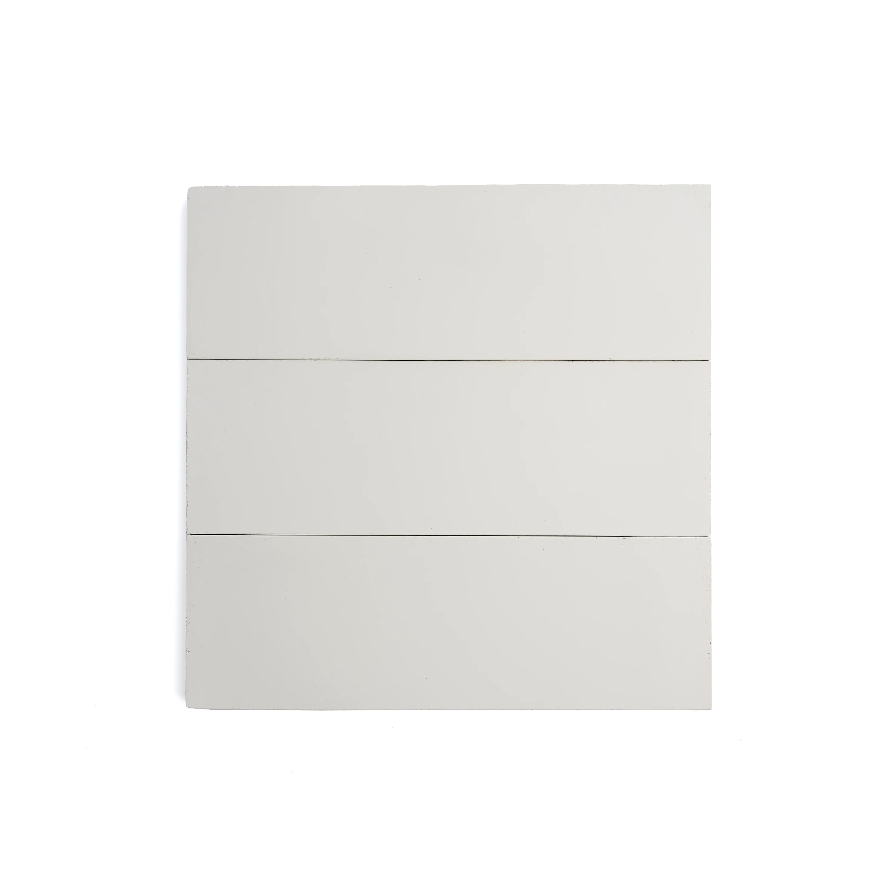 White 4x12 Cement Tile