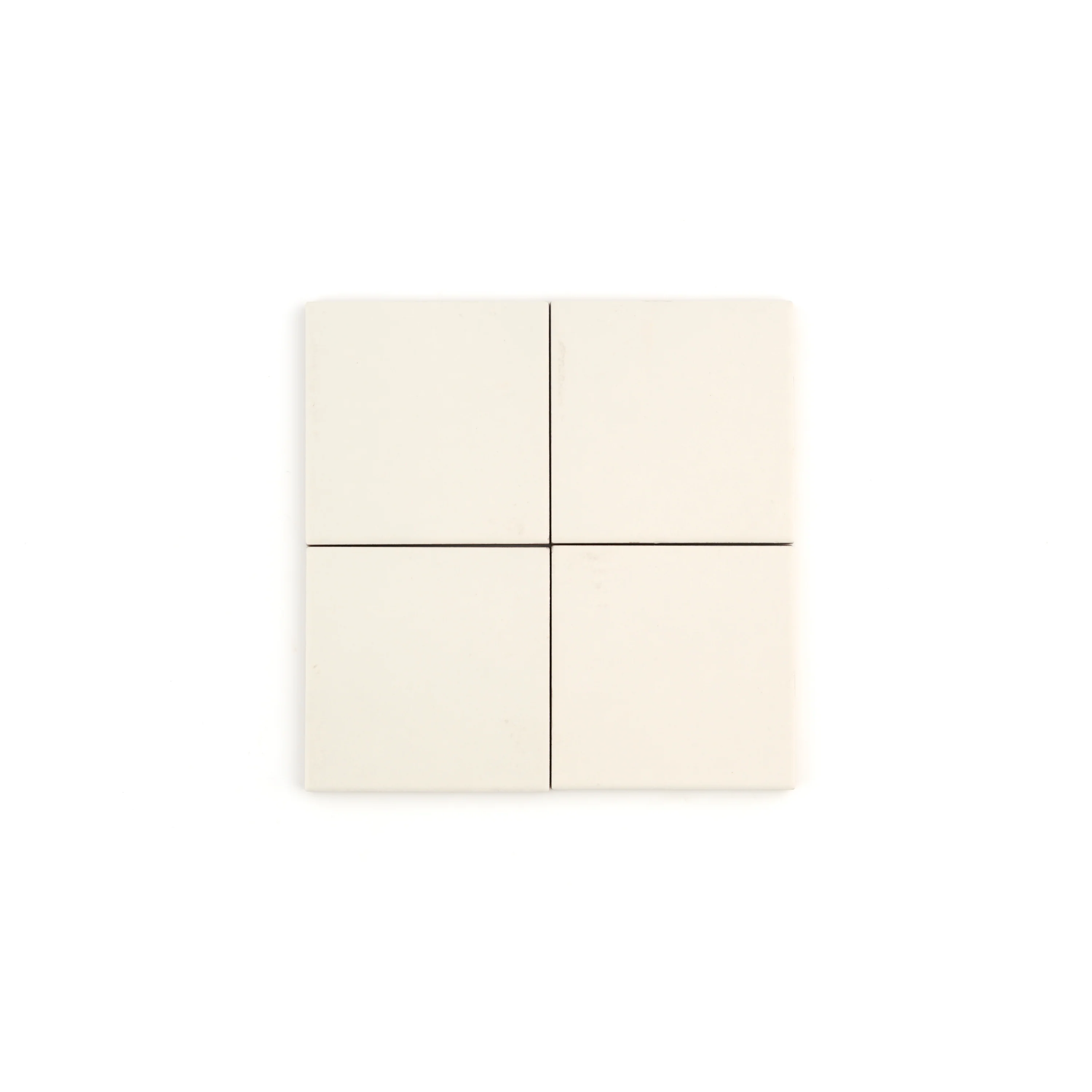 Bone 4x4 Ceramic Tile | Matte