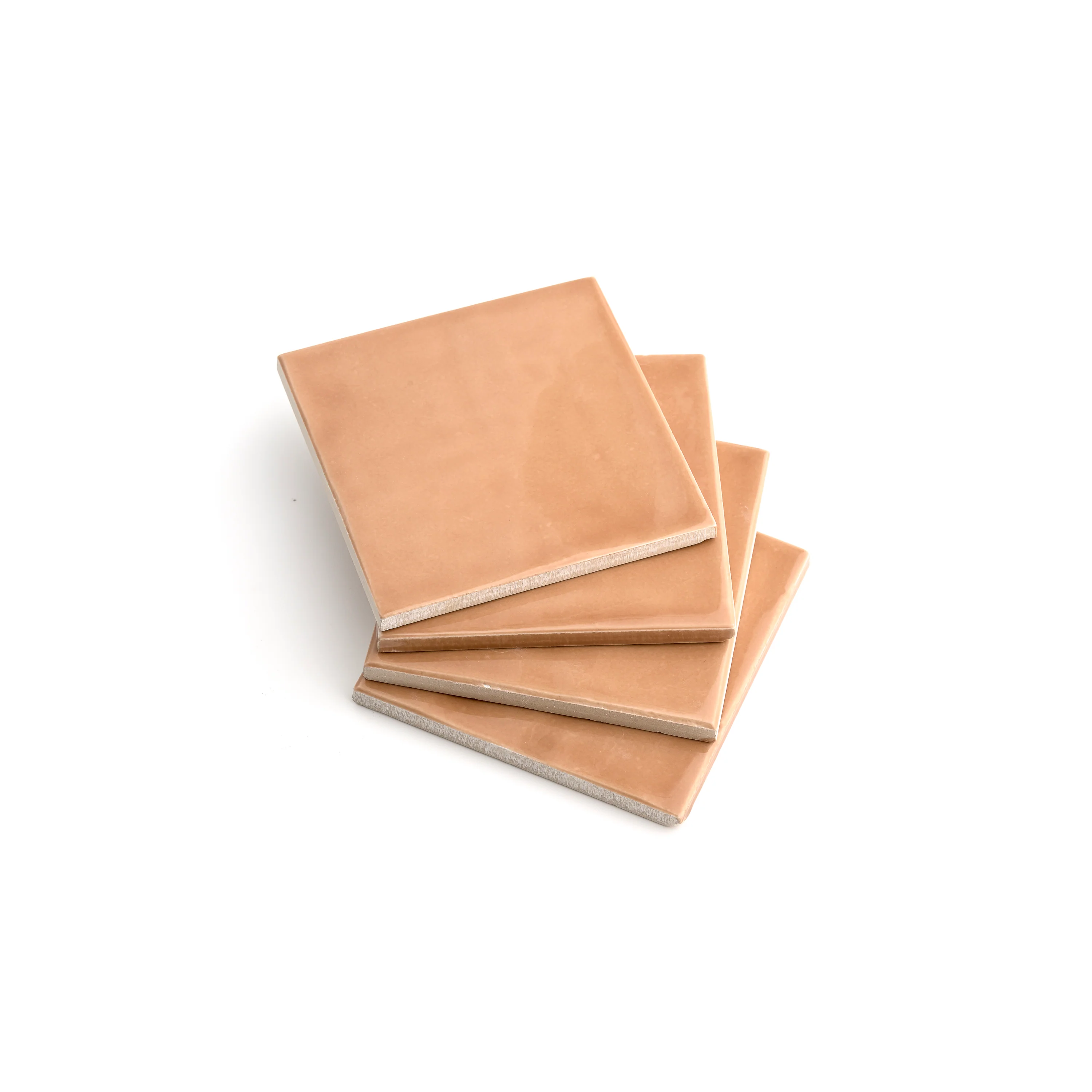 Clay 4x4 Formed Ceramic Tile | Glossy - Image 3