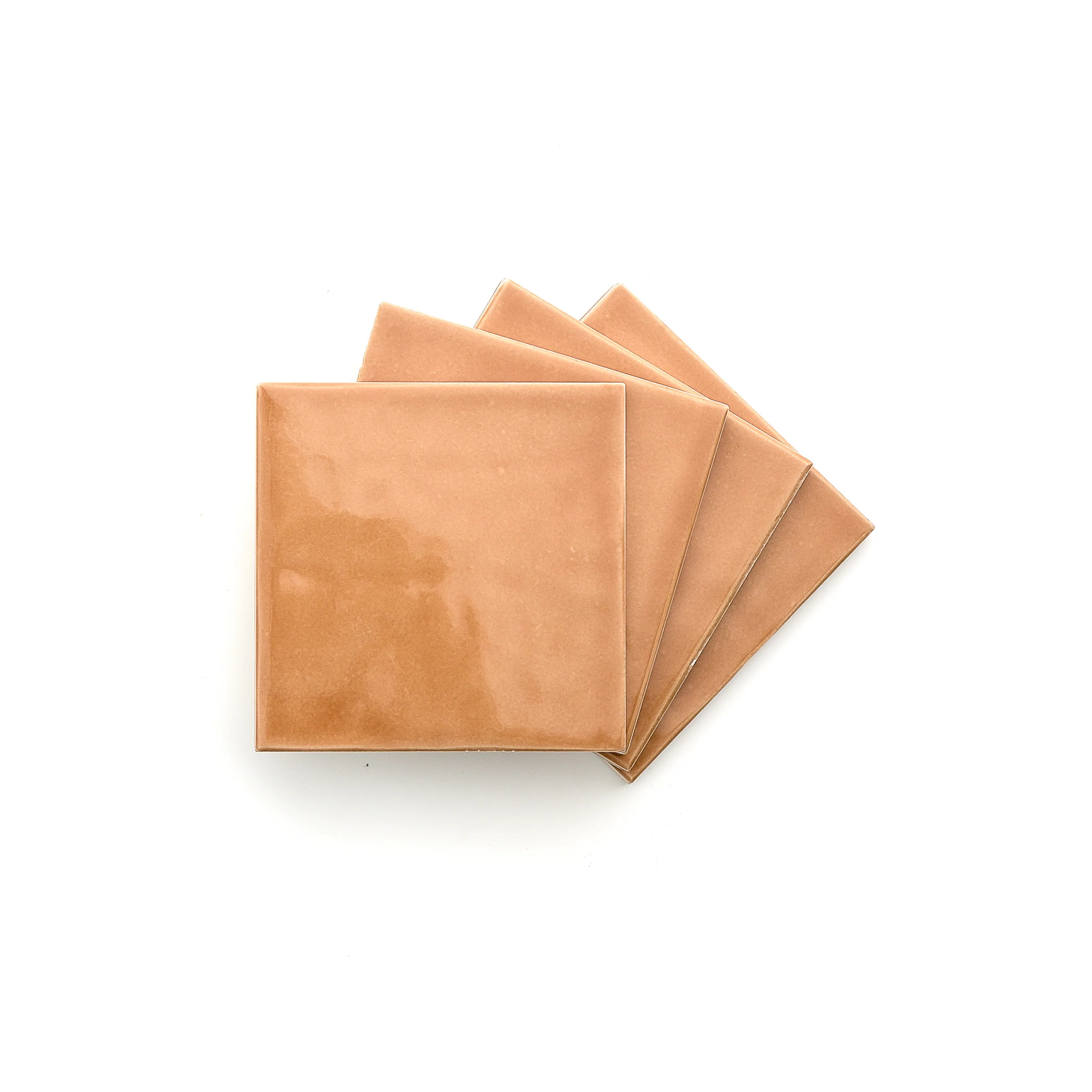 Clay 4x4 Formed Ceramic Tile | Glossy - Image 4