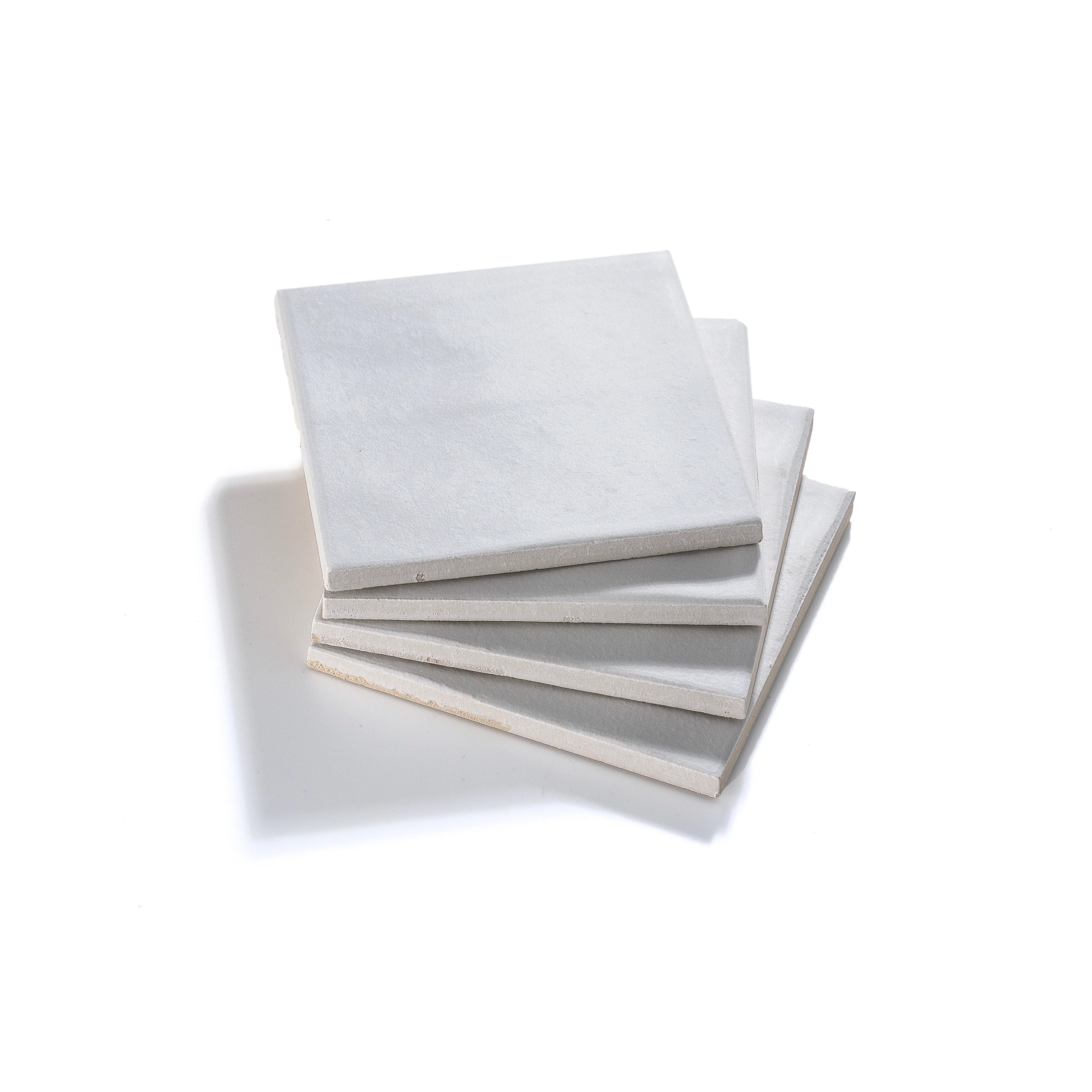 White 4x4 Formed Ceramic Tile | Matte - Image 3