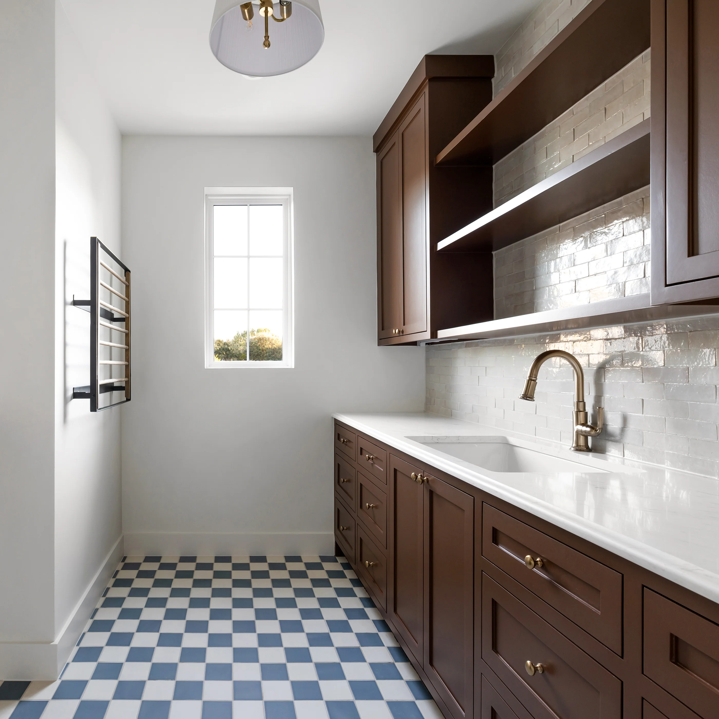 Aegean Blue 4x4 Formed Ceramic Tile | Matte - Image 4