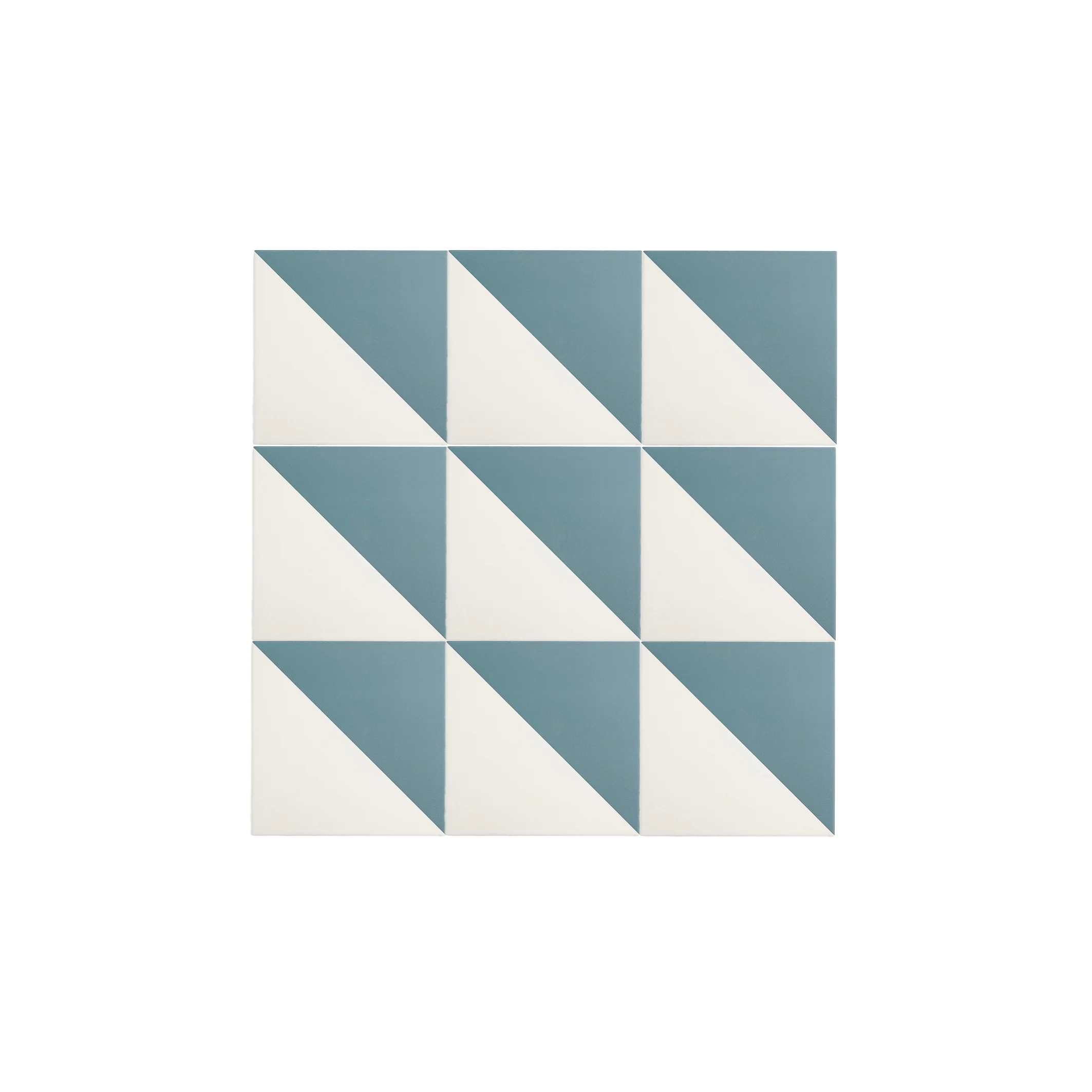 50/50 Blue & White Ceramic Tile 8x8 - Image 5