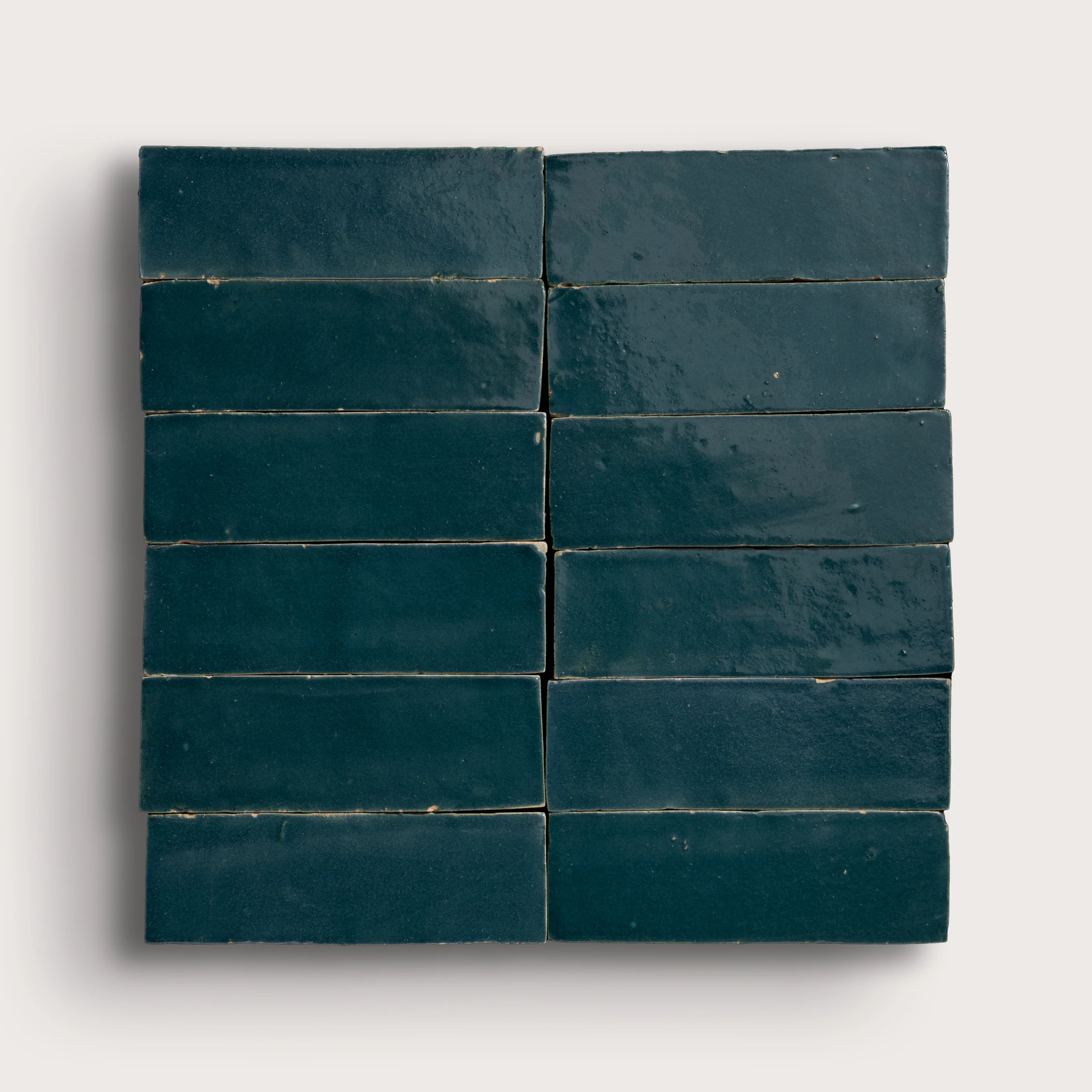 Agadir Blue 2x6 Thin Bejmat Zellige Tile