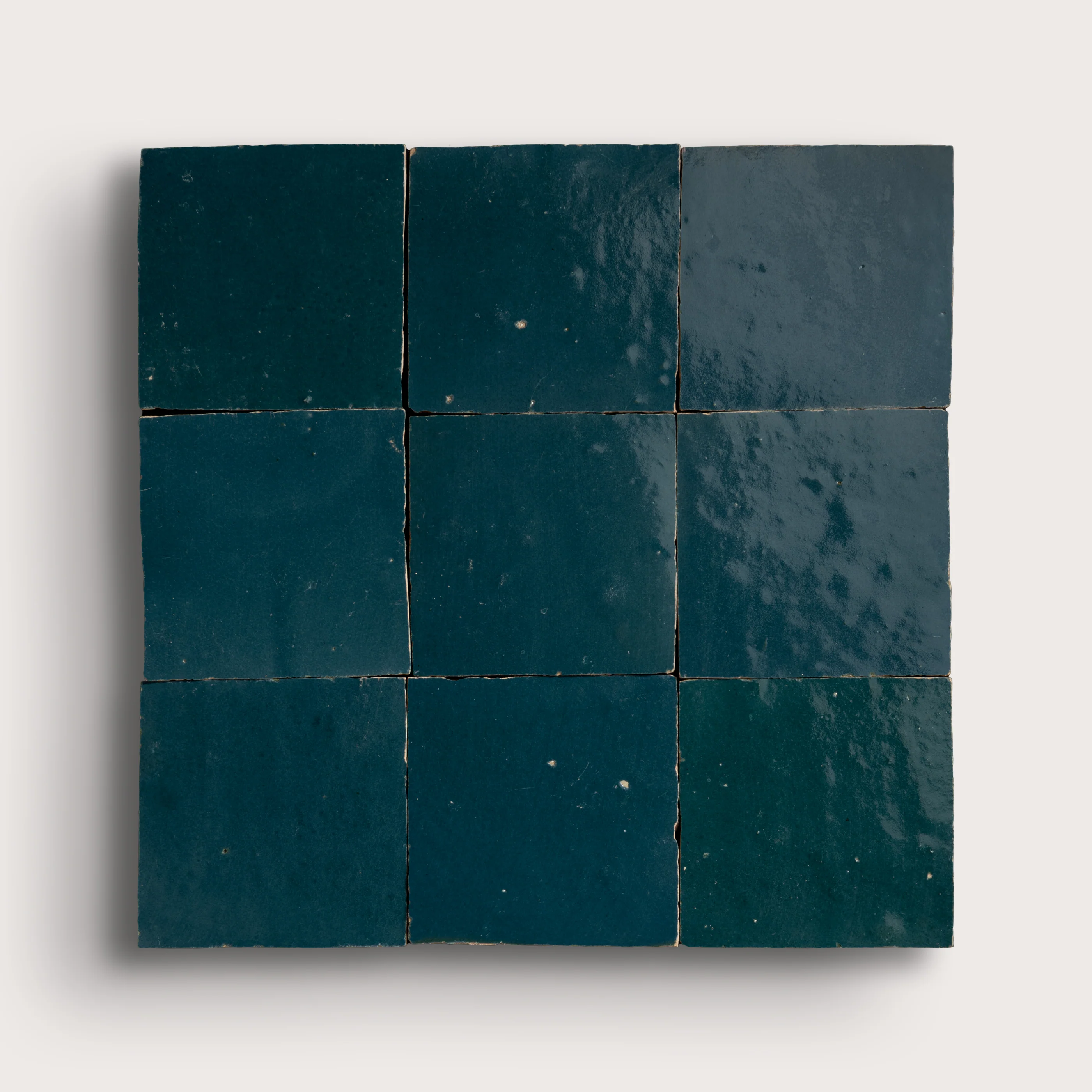 Agadir Blue 4x4 Zellige Tile - Image 3
