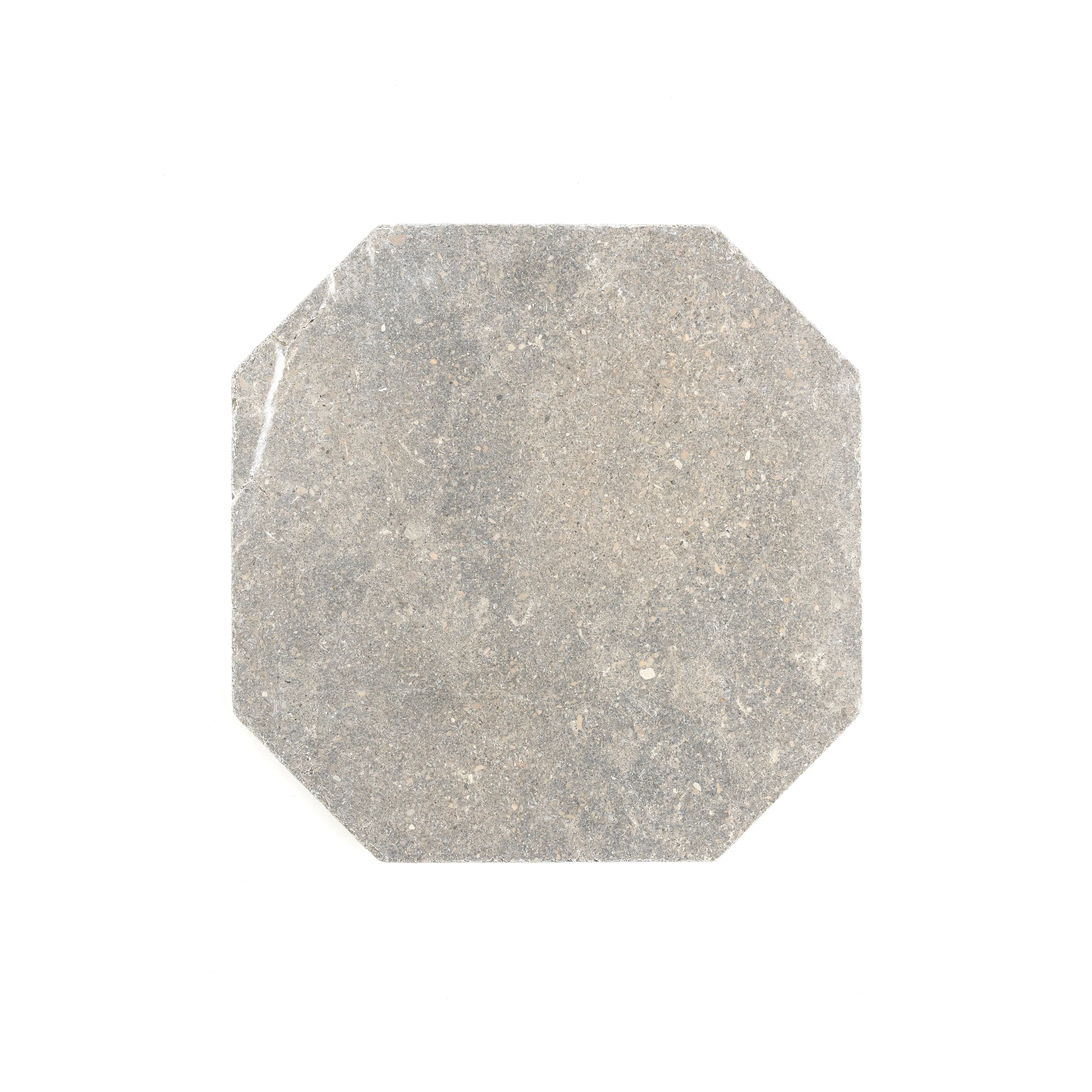 Sample: Akal Octagon Moroccan Limestone | Tumbled & Honed