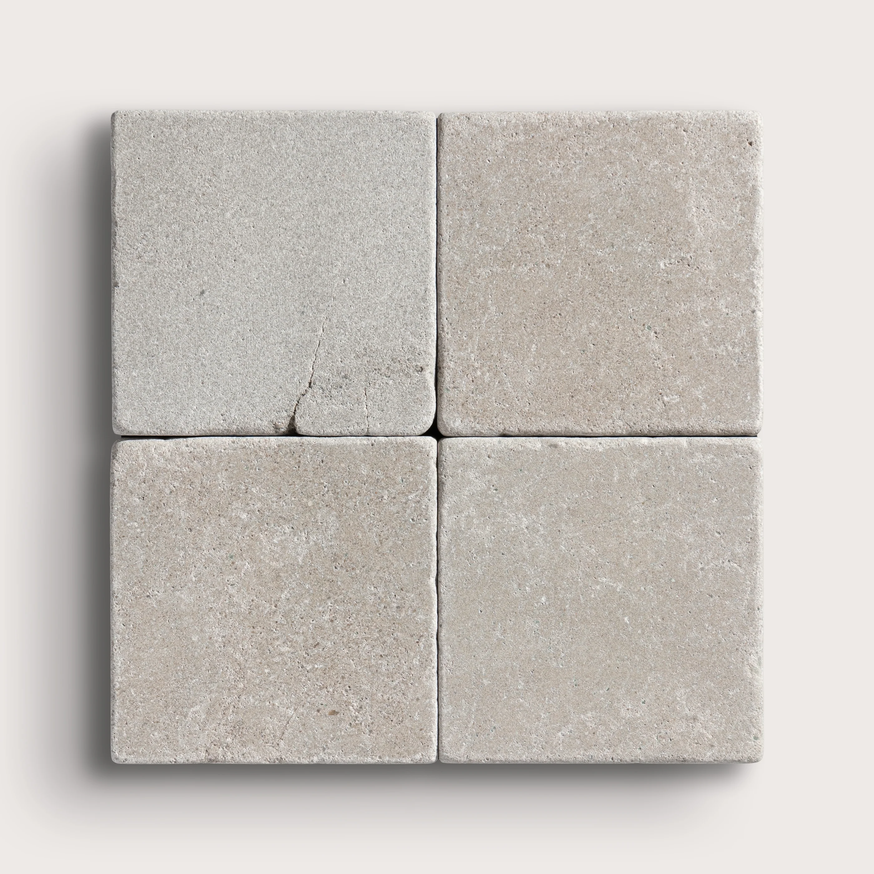 Azru Grey 4x4 Moroccan Limestone | Tumbled & Honed