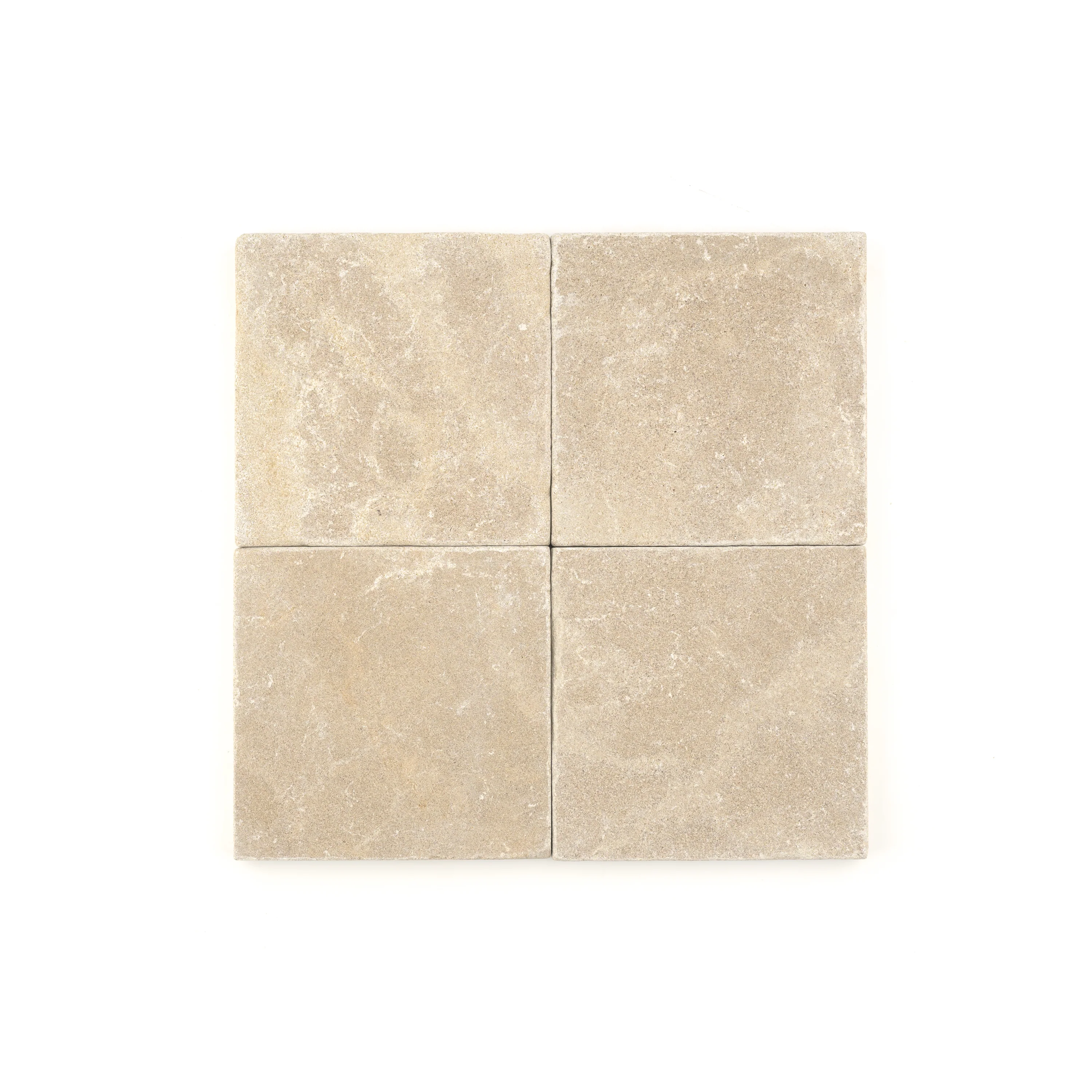 Azru Sand 6x6 Moroccan Limestone | Tumbled & Honed