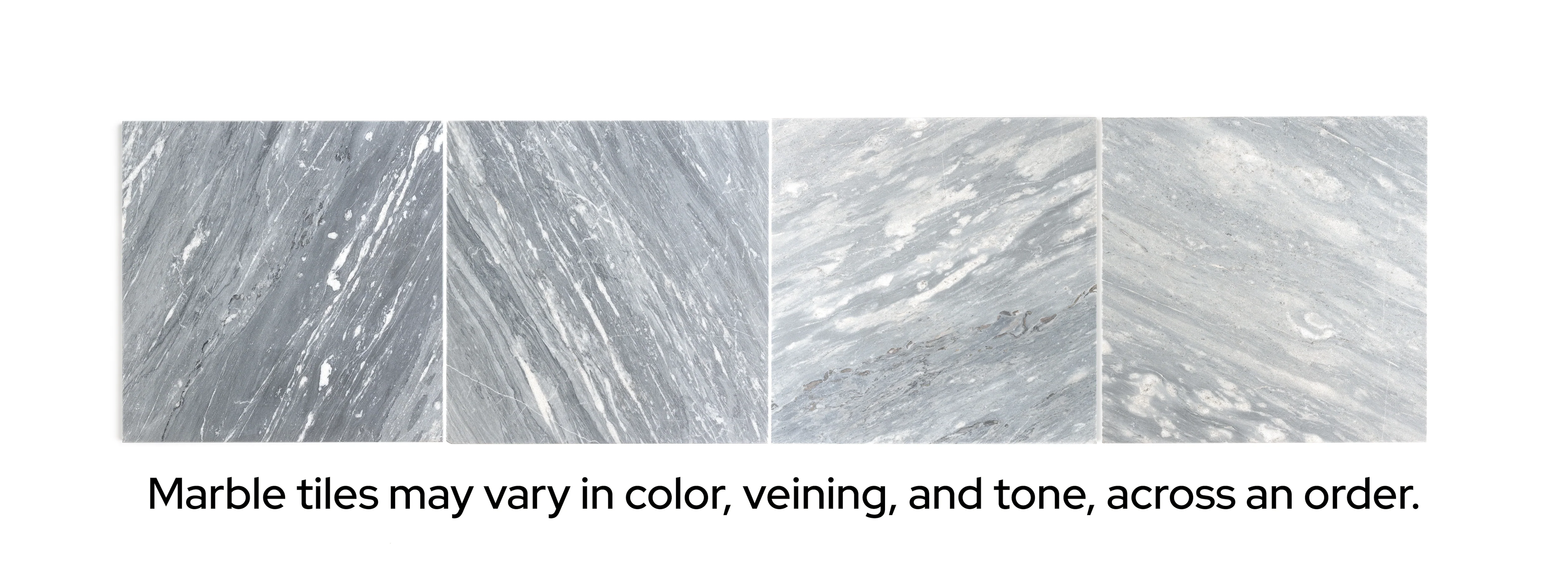 Bardiglio Grey Dark 12x12 Marble Tile | Honed - Image 5