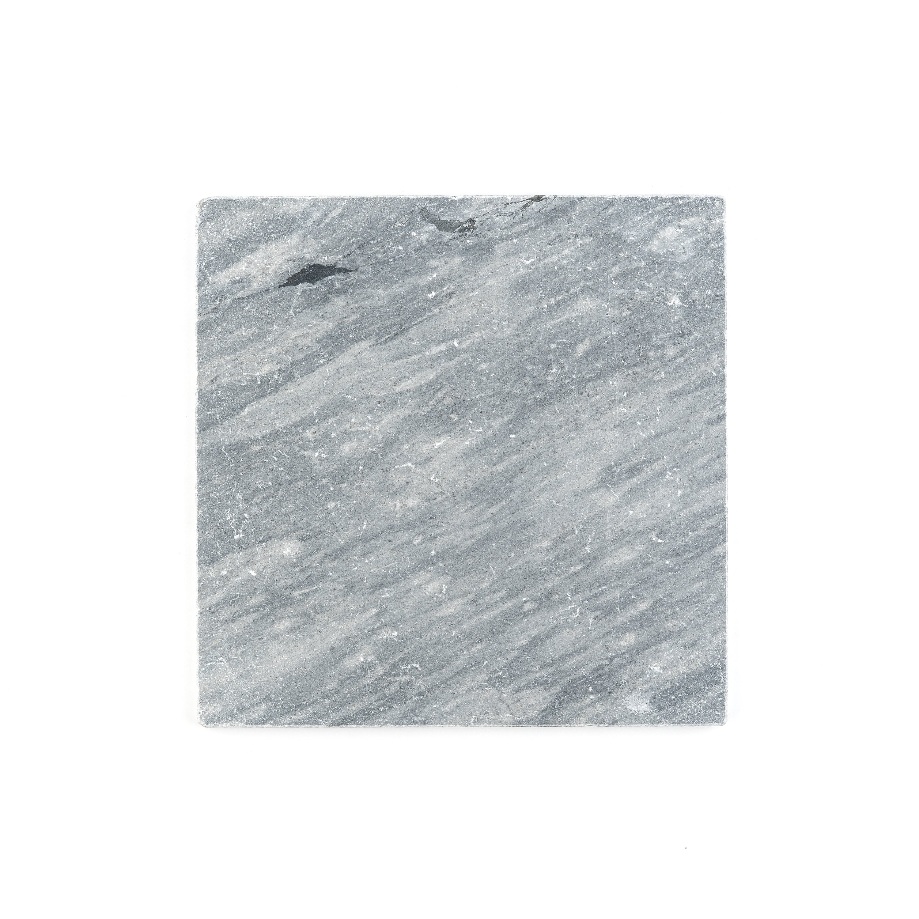 Bardiglio Grey Dark 12x12 Marble Tile | Tumbled - Image 3