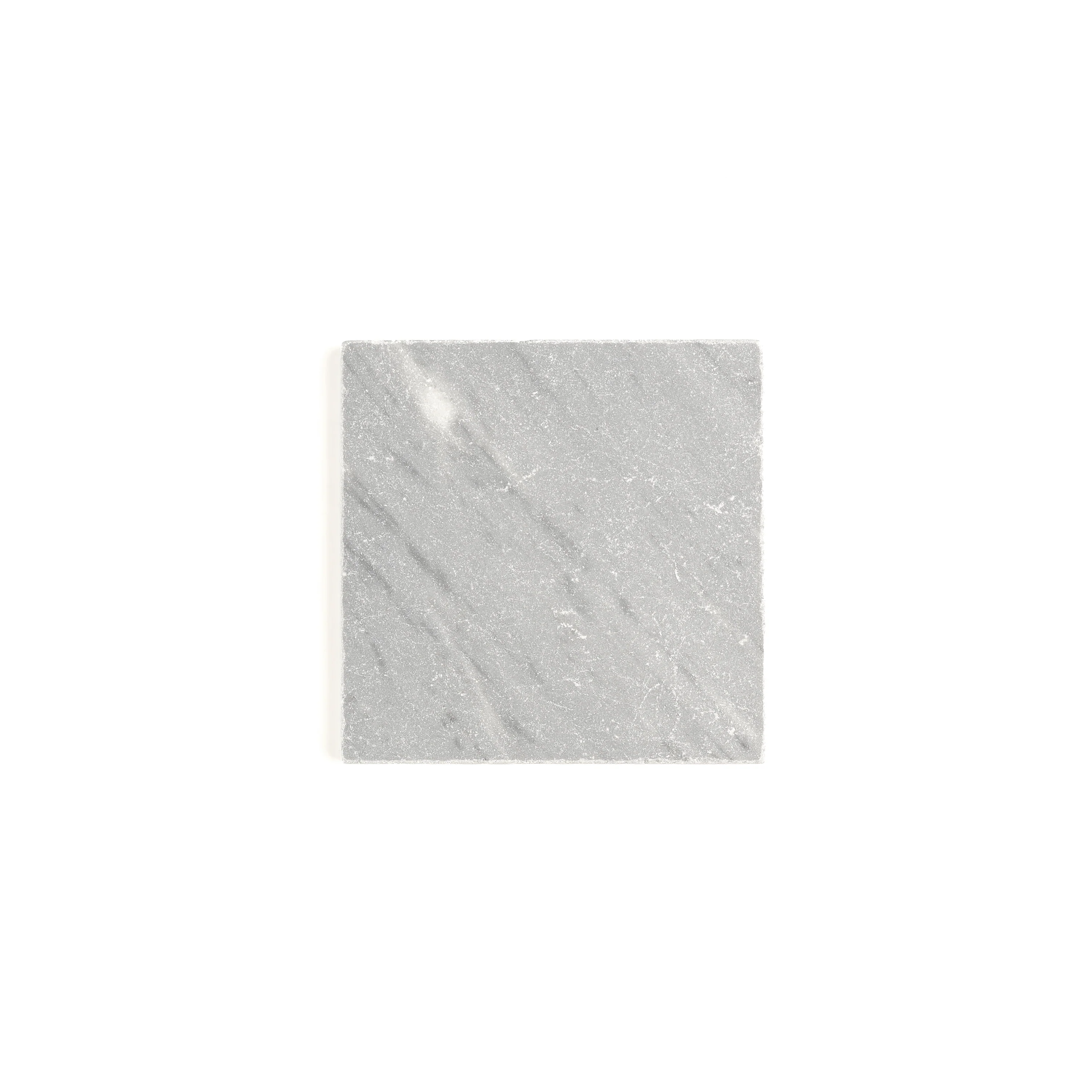 Bardiglio Grey Light 4x4 Marble Tile | Tumbled - Image 2
