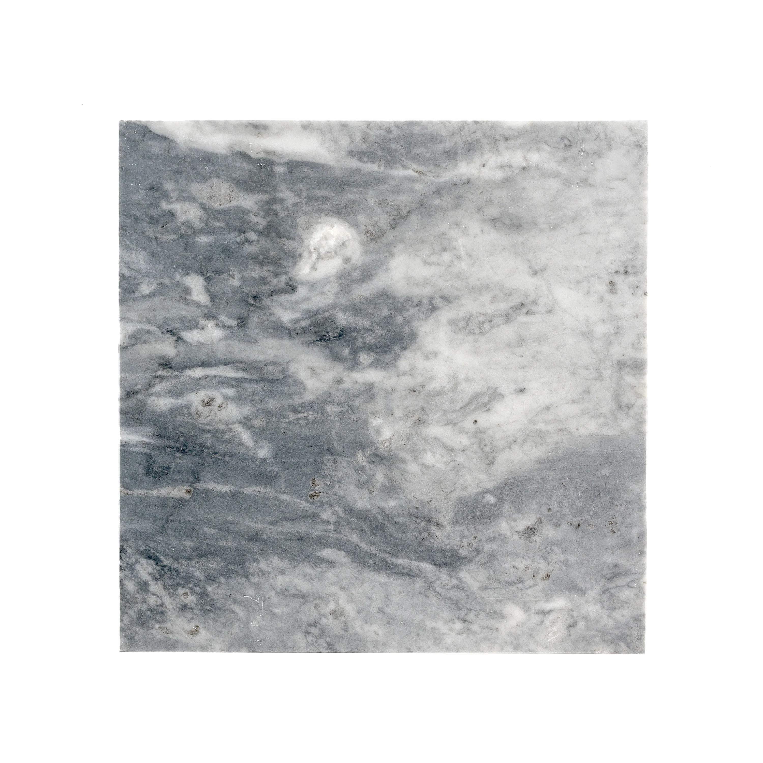 Bardiglio Grey Light 18x18 Marble Tile | Honed - Image 3