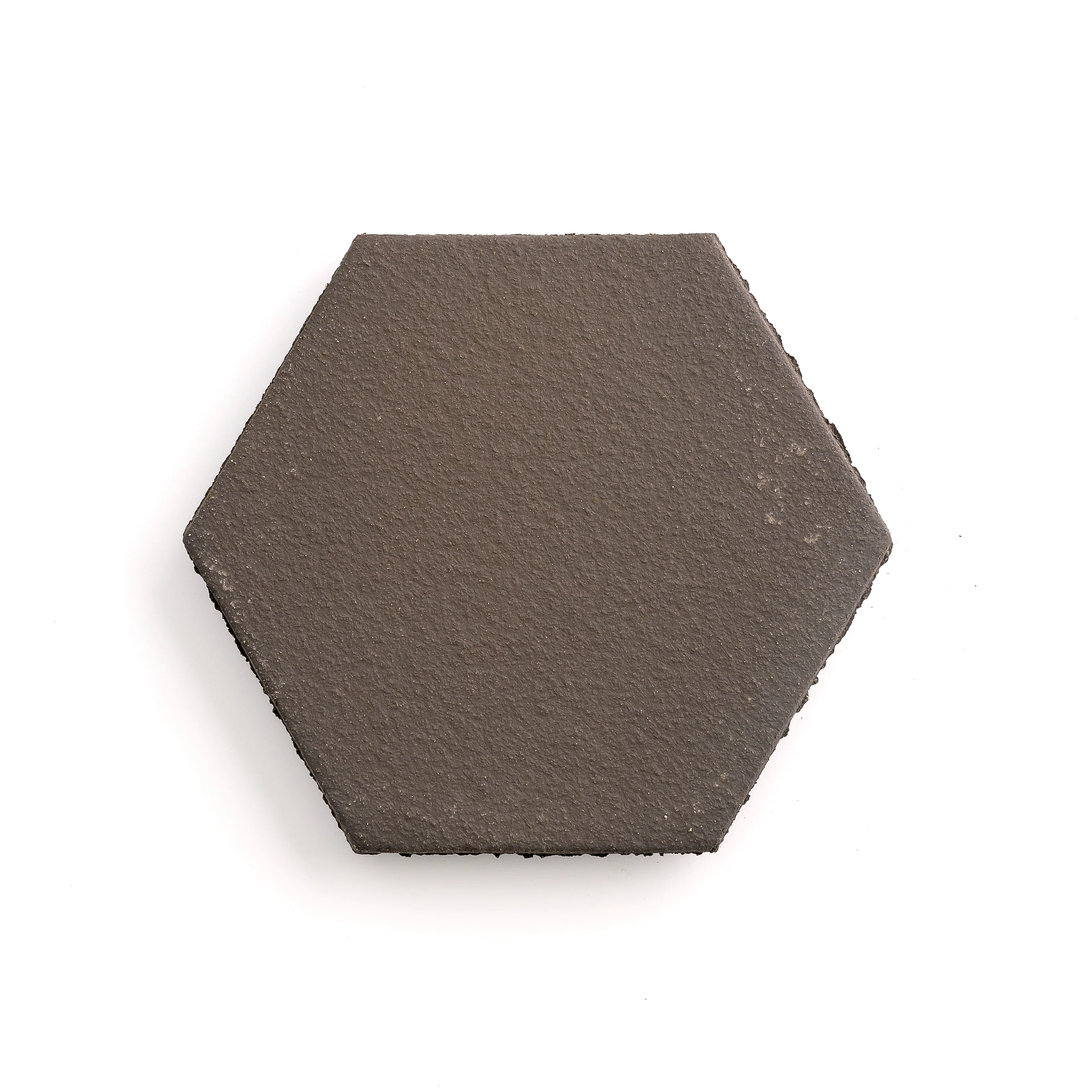 Black Terracotta 6 Inch Hexagon - Image 2