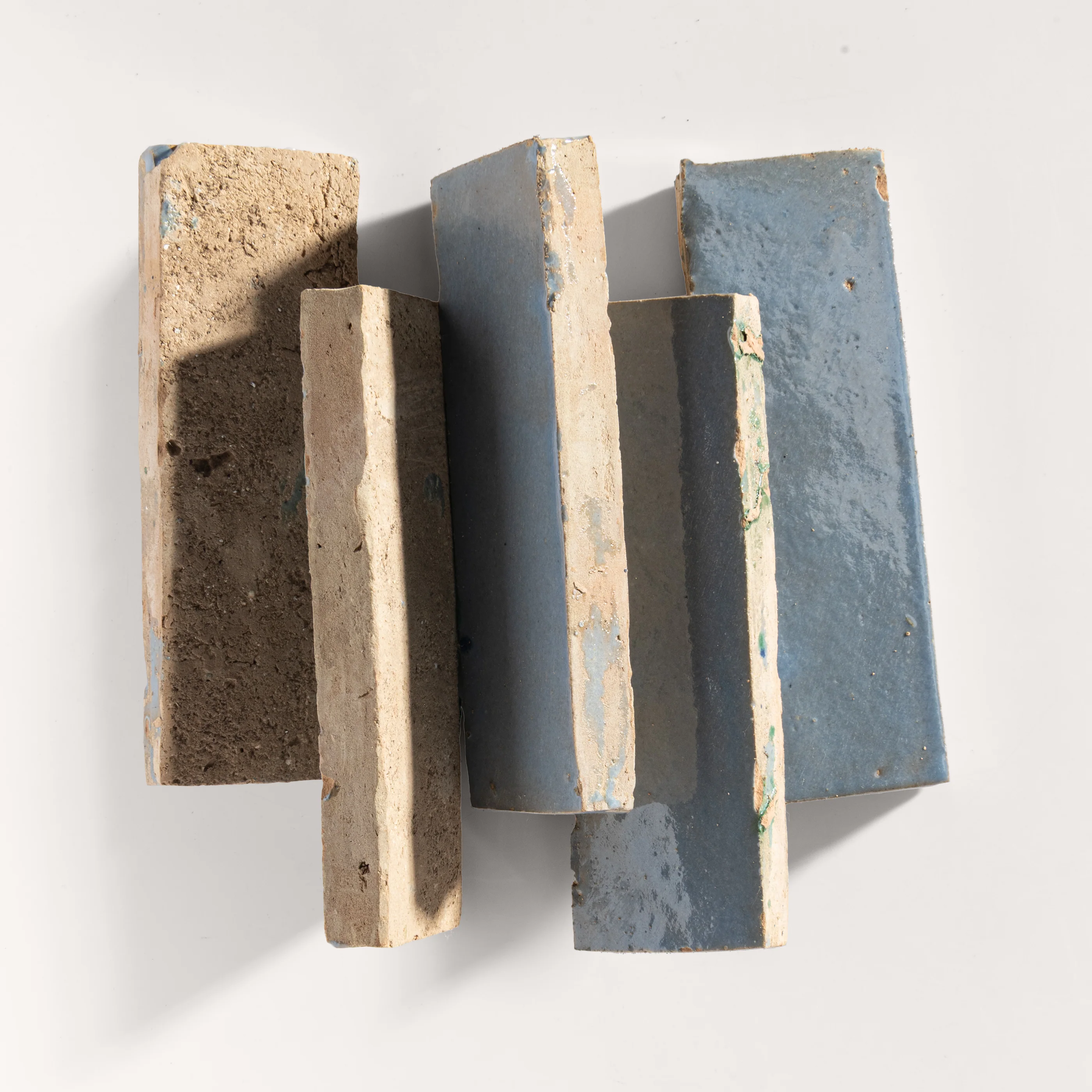 Belize Blue 2x6 Thin Bejmat Zellige Tile - Image 4