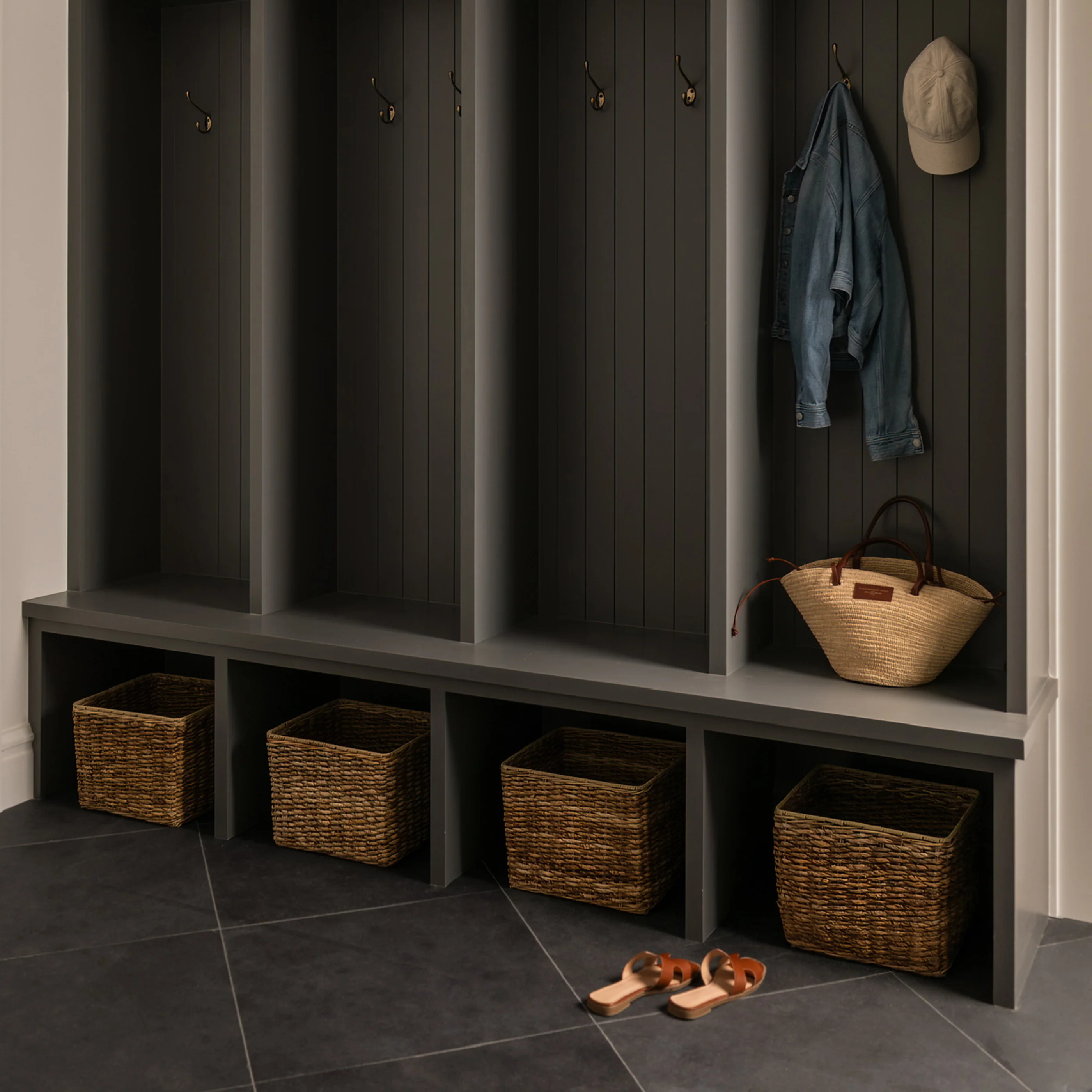 Black 24x24 Brazilian Slate - Image 6