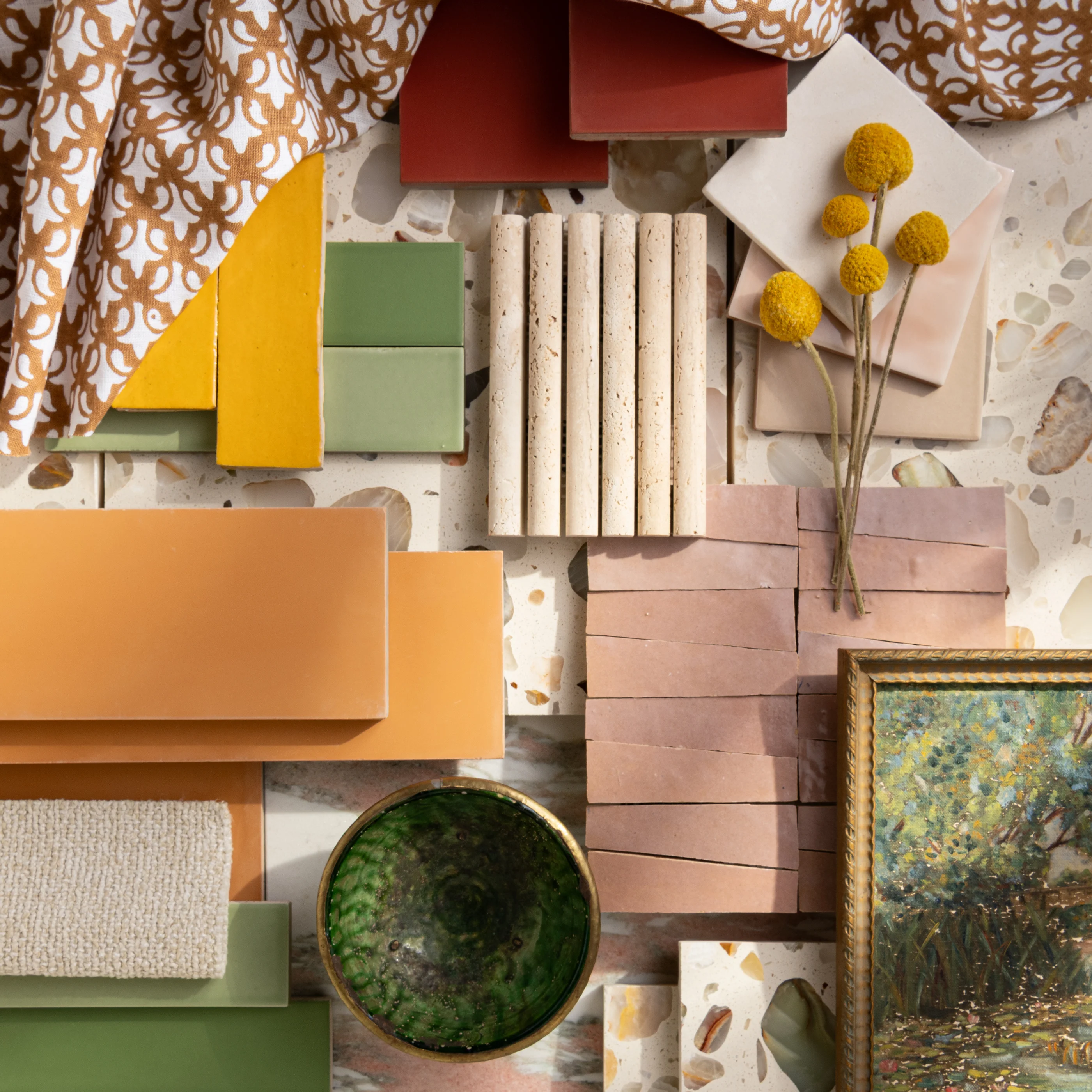 Apricot 4x12 Cement Tile - Image 5