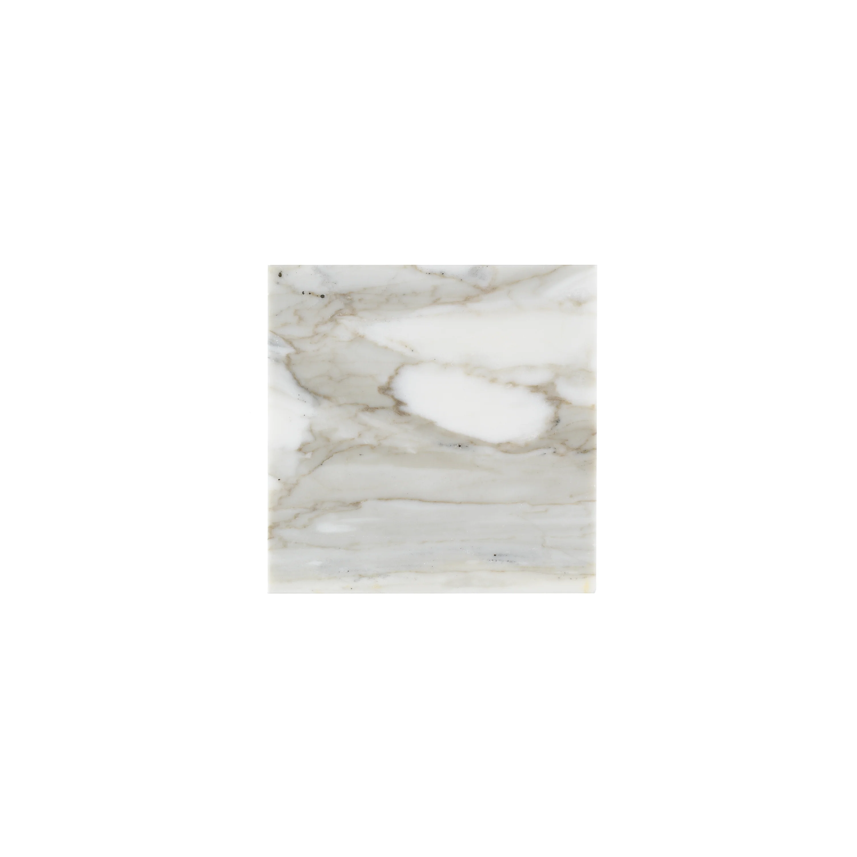 Calacatta Gold 4x4 Marble Tile | Honed - Image 2
