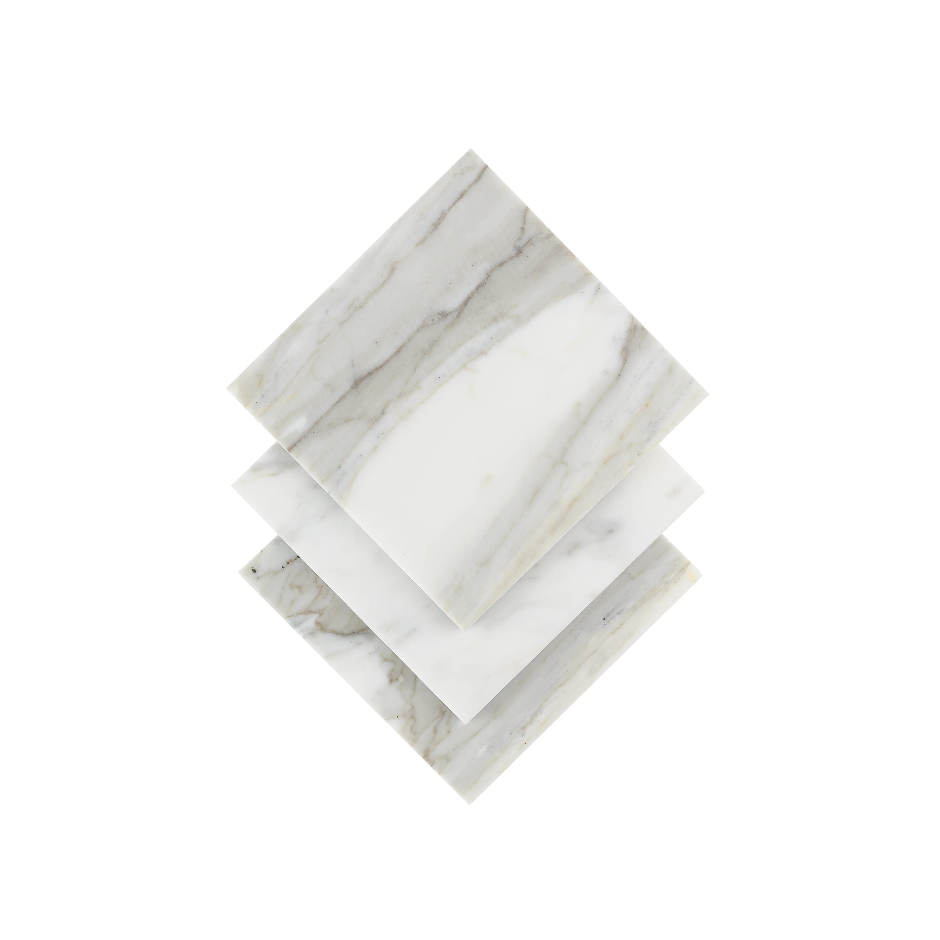 Calacatta Gold 4x4 Marble Tile | Honed - Image 3