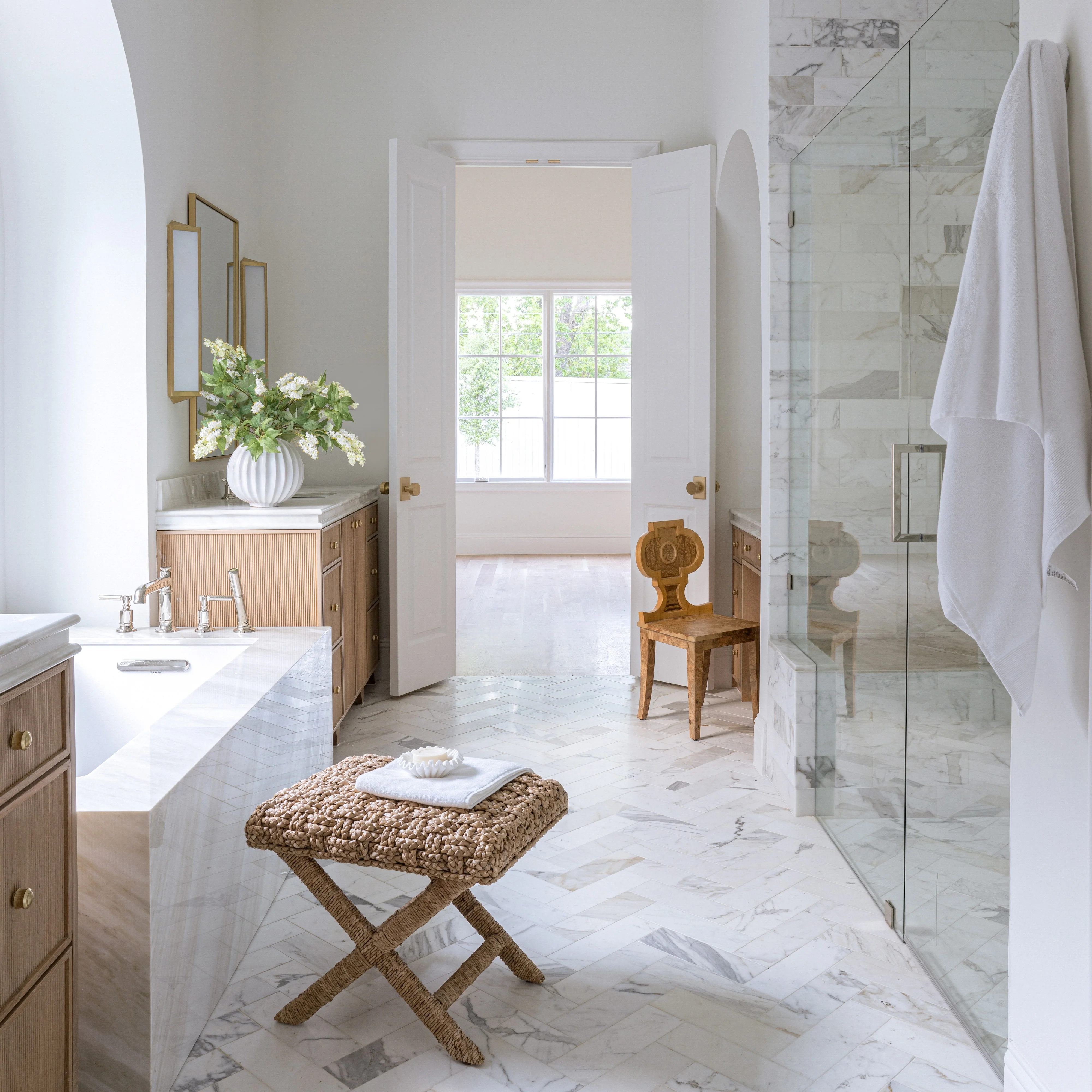 Calacatta Gold 4x12 Subway Marble Tile | Honed - Image 5
