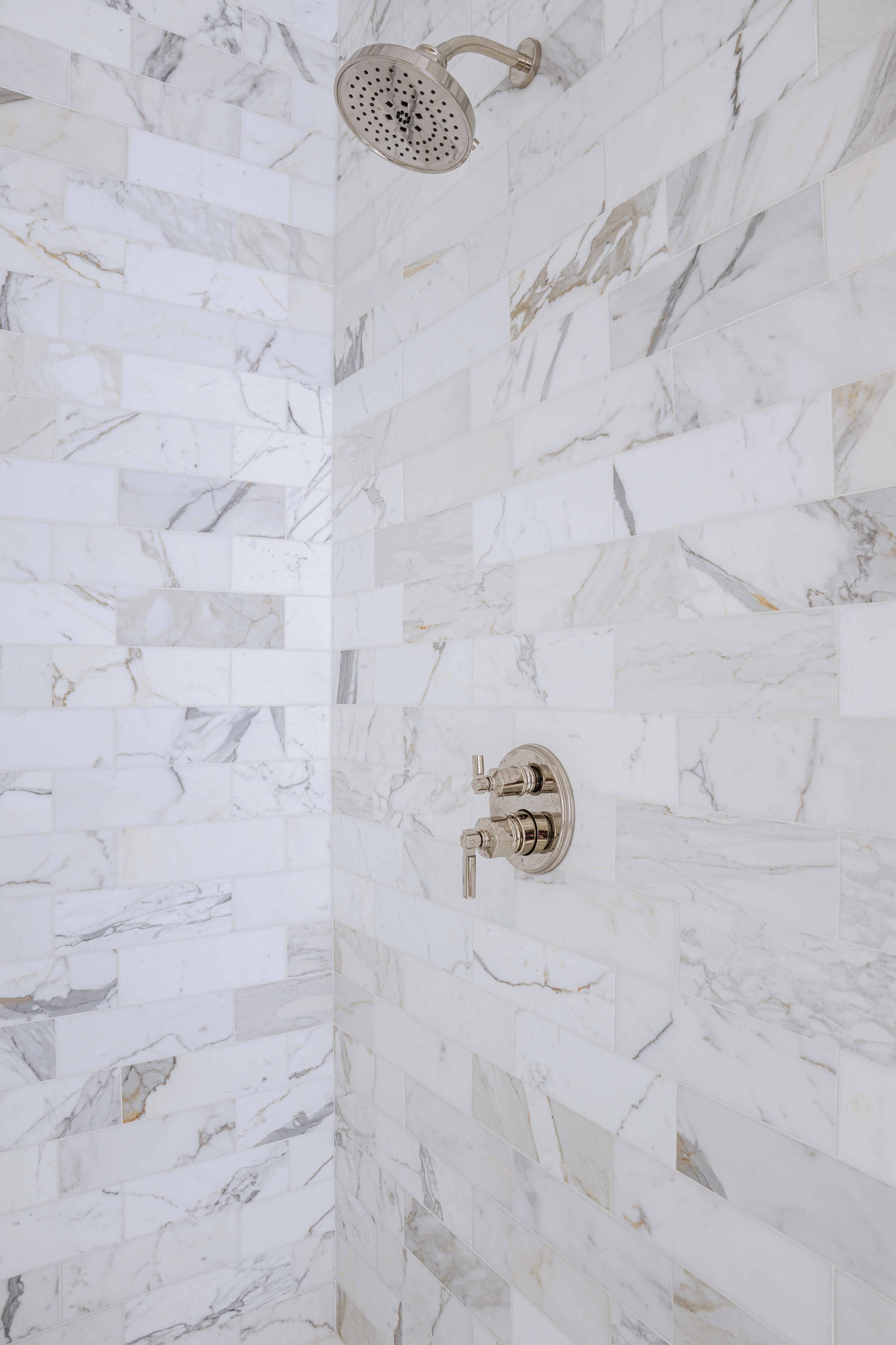 Calacatta Gold 4x12 Subway Marble Tile | Honed - Image 6