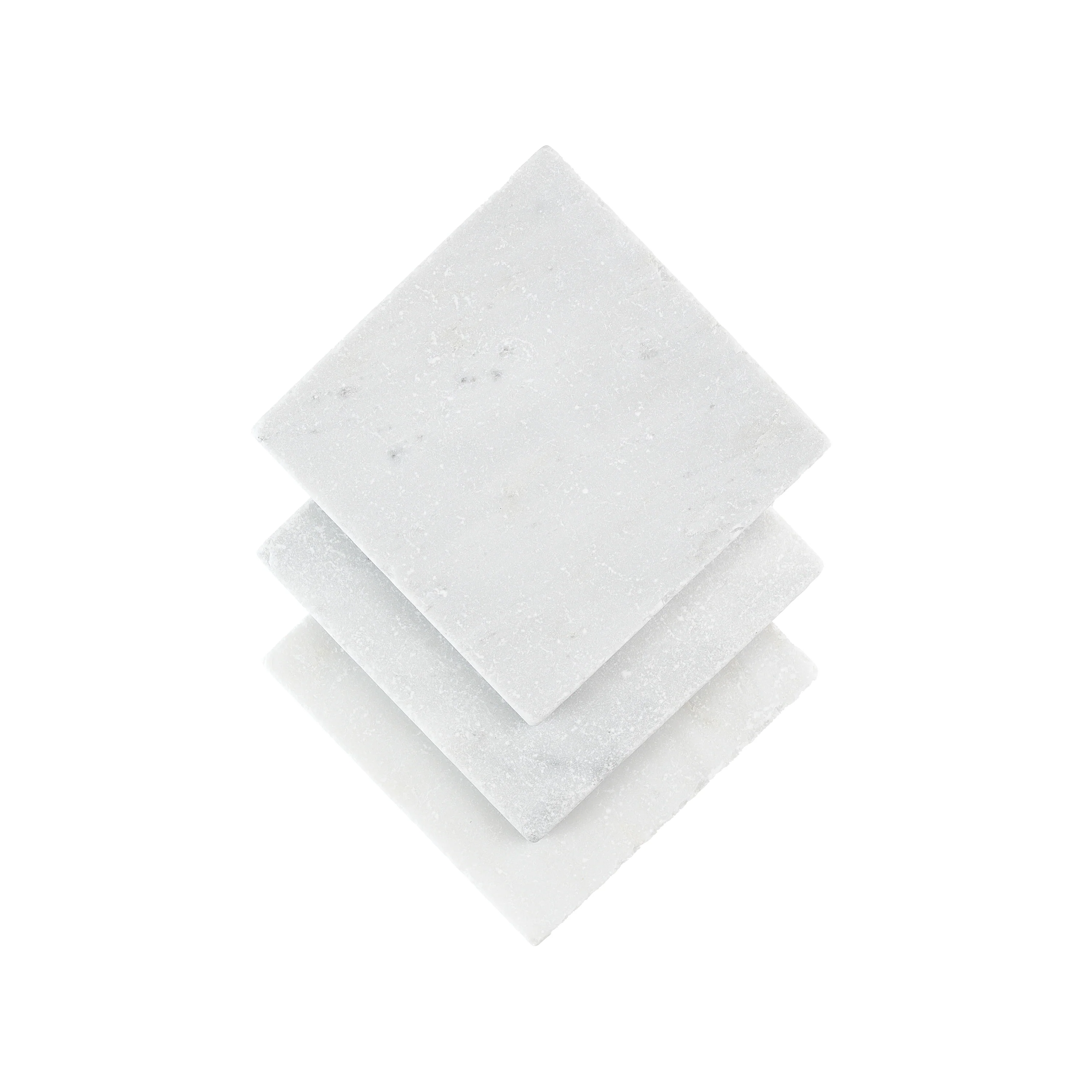 Casablanca Carrara 4x4 Marble Tile | Tumbled - Image 3