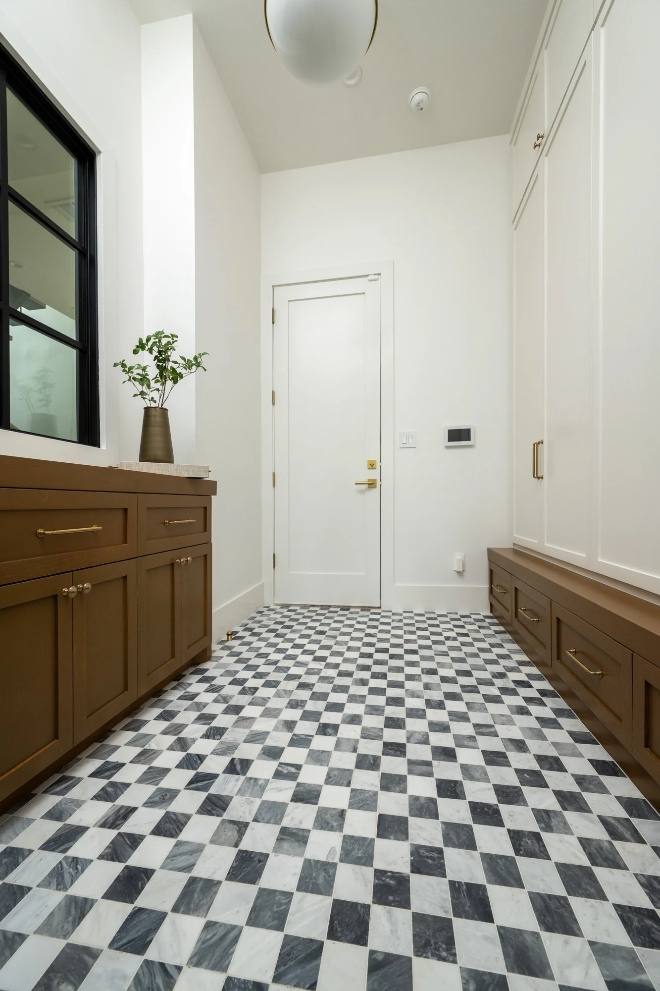 Casablanca Carrara & Bardiglio Grey Marble 3 Inch Checkerboard Mosaic Marble Tile | Honed - Image 6