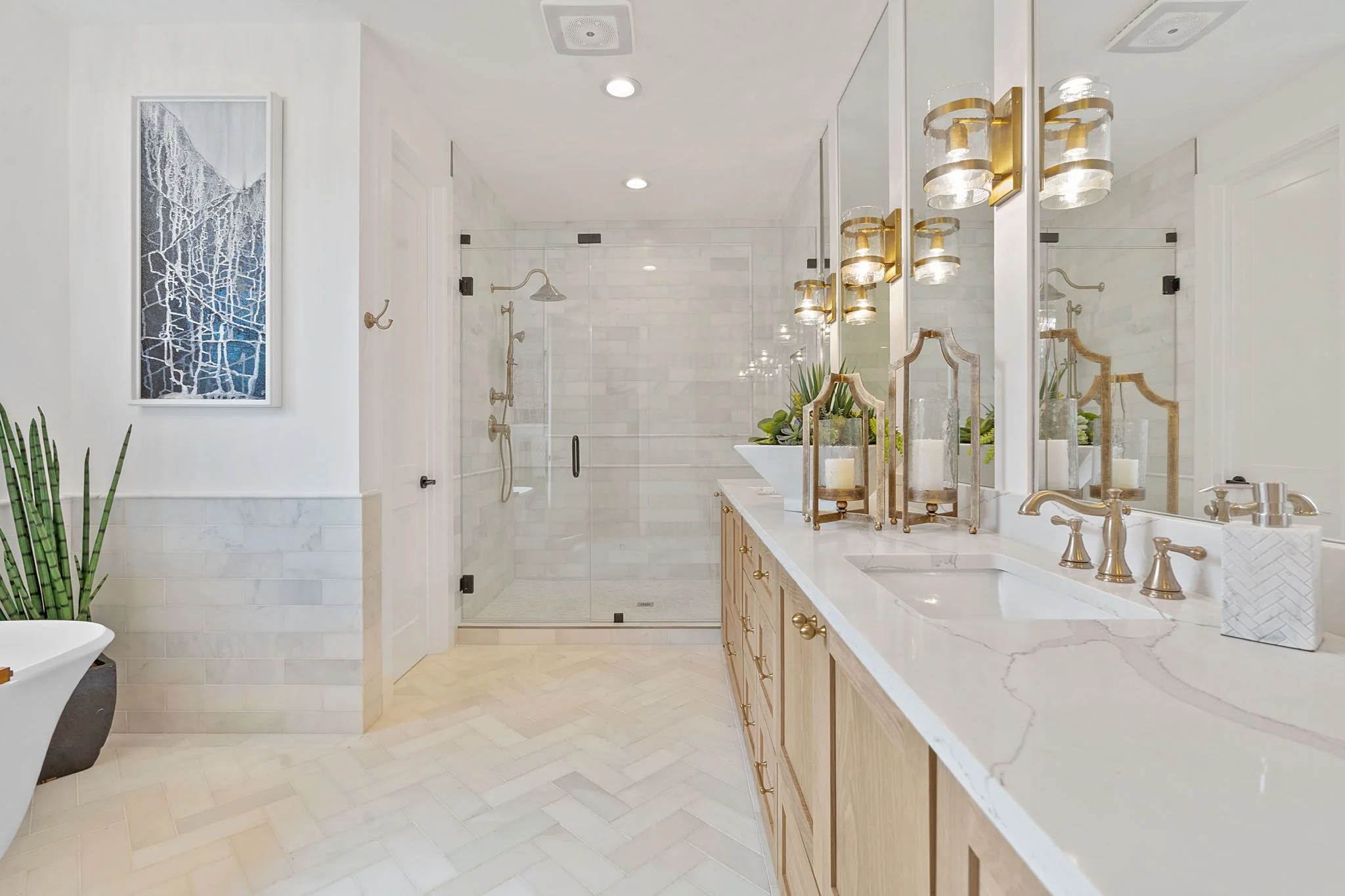 Casablanca Carrara 4x12 Subway Marble Tile | Honed - Image 8