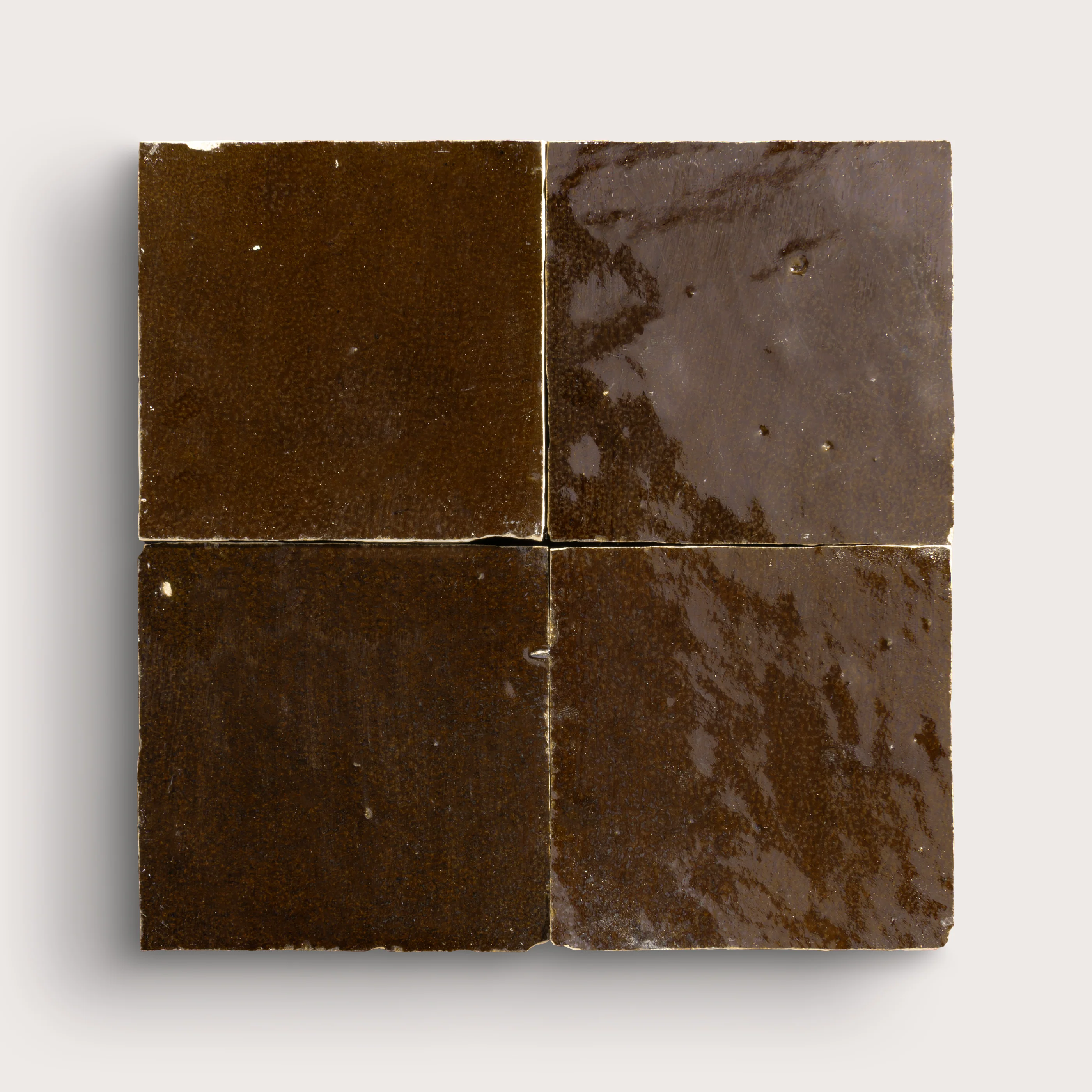 Chocolate 4x4 Zellige Tile