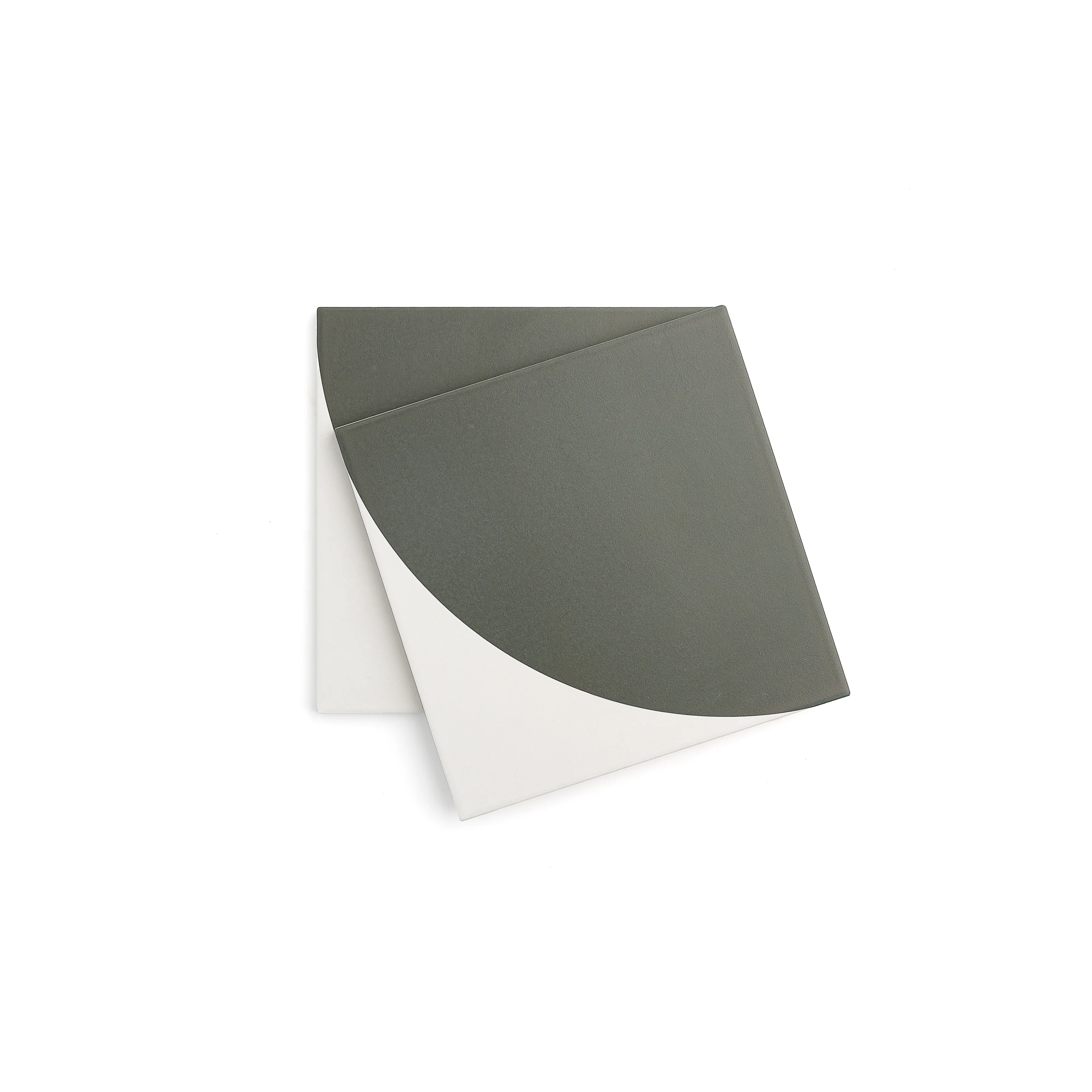 Crest Black & White Ceramic Tile - Image 6