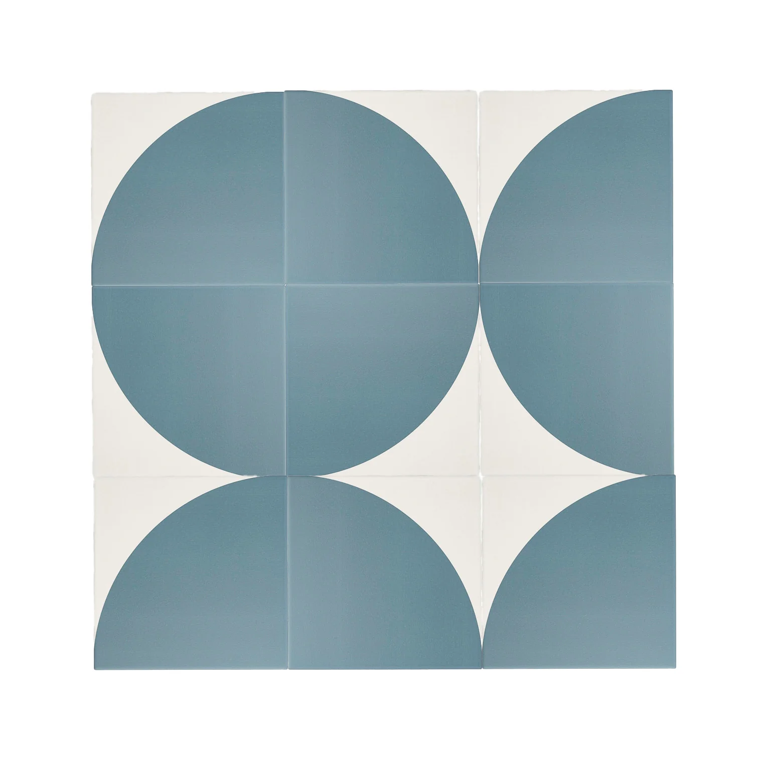 Crest Blue & White Ceramic Tile - Image 4