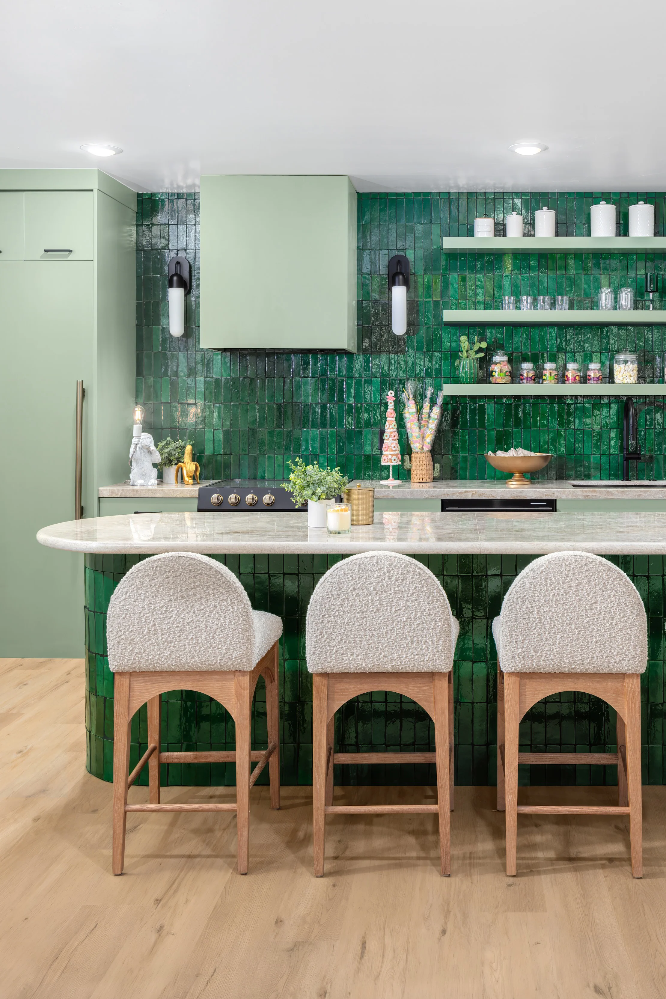 Emerald Green 2x6 Thin Bejmat Zellige Tile - Image 6