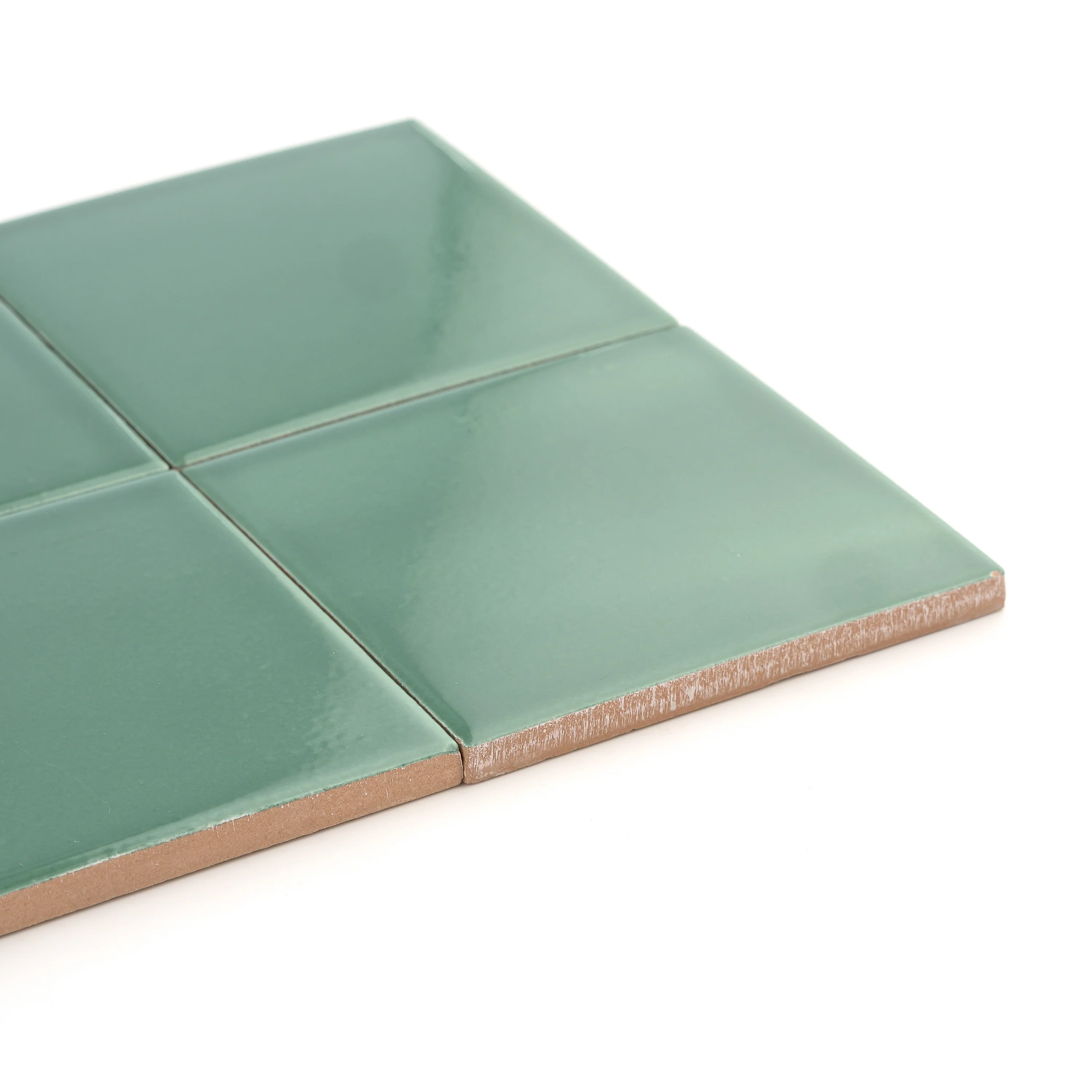 Evergreen 4x4 Ceramic Tile | Glossy - Image 3