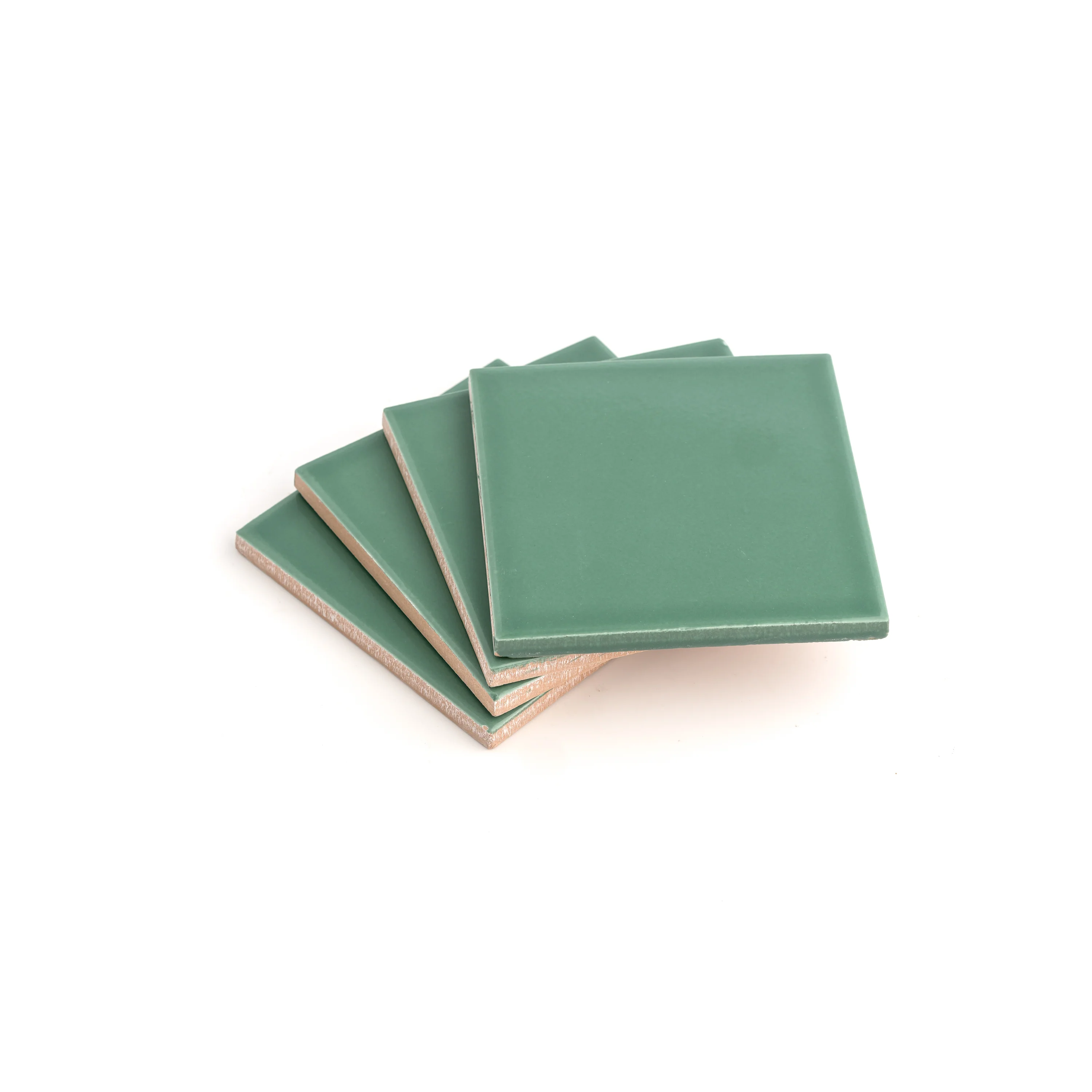 Evergreen 4x4 Ceramic Tile | Glossy - Image 4