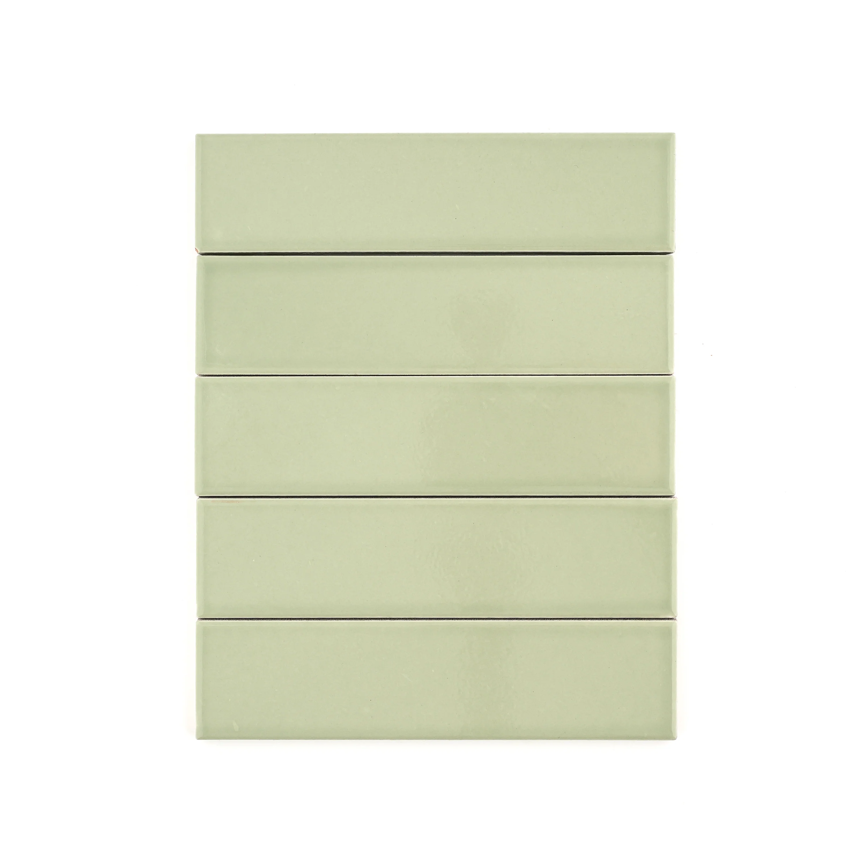 Ghetty Green 2x8 Ceramic Tile | Glossy