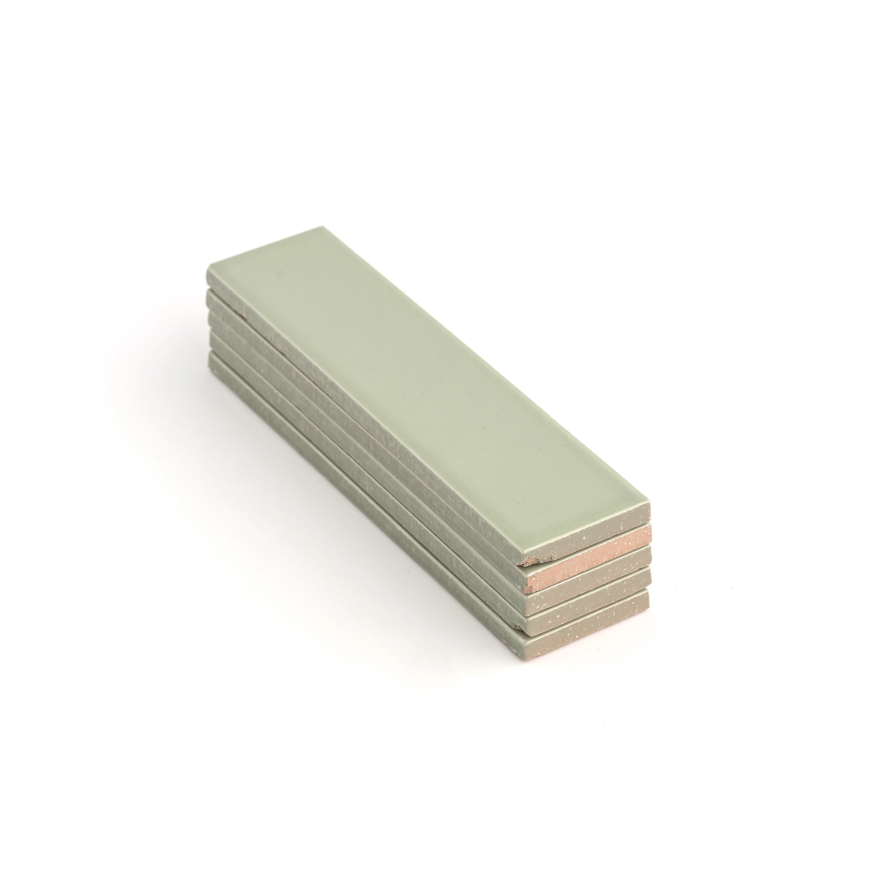 Ghetty Green 2x8 Ceramic Tile | Glossy - Image 4
