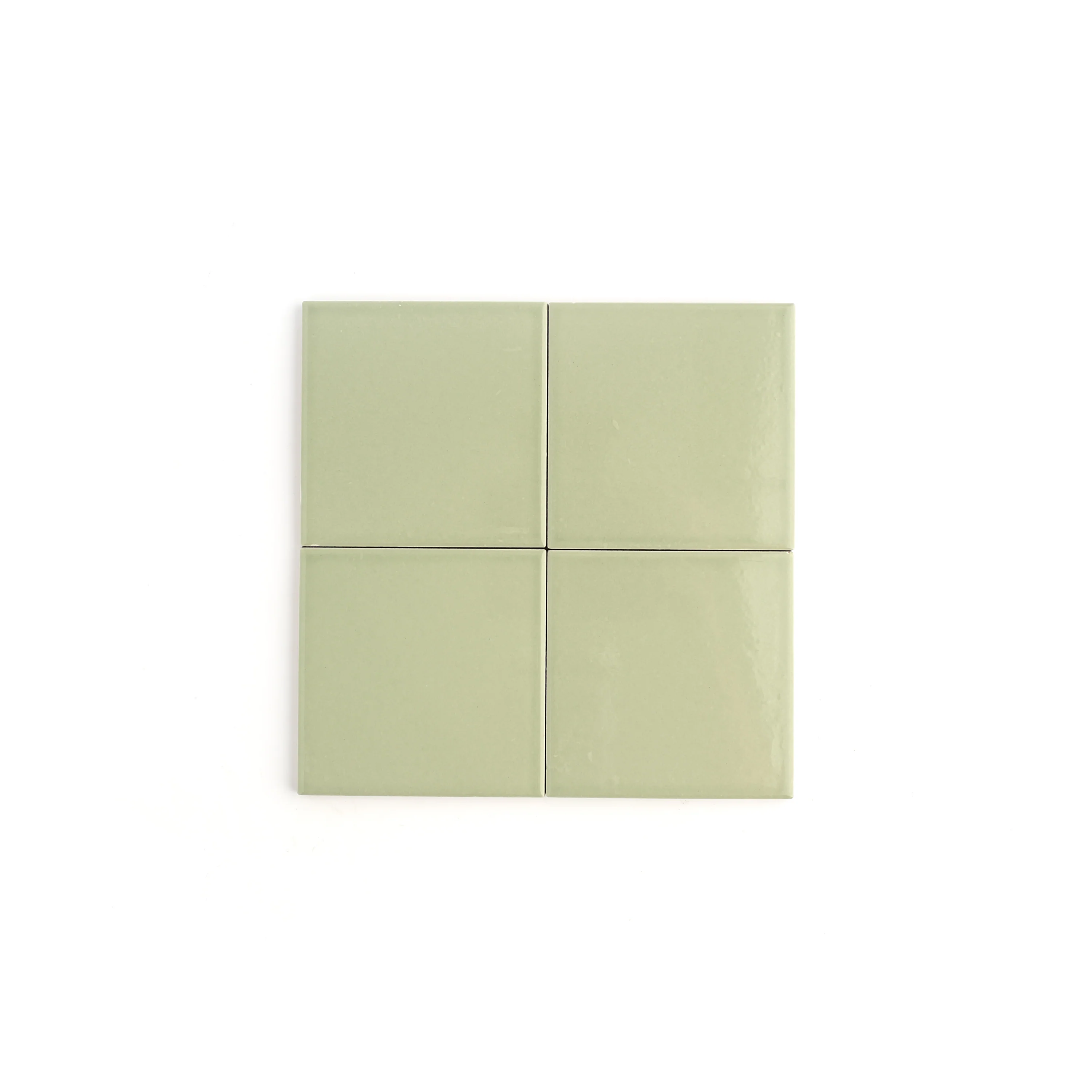 Ghetty Green 4x4 Ceramic Tile | Glossy
