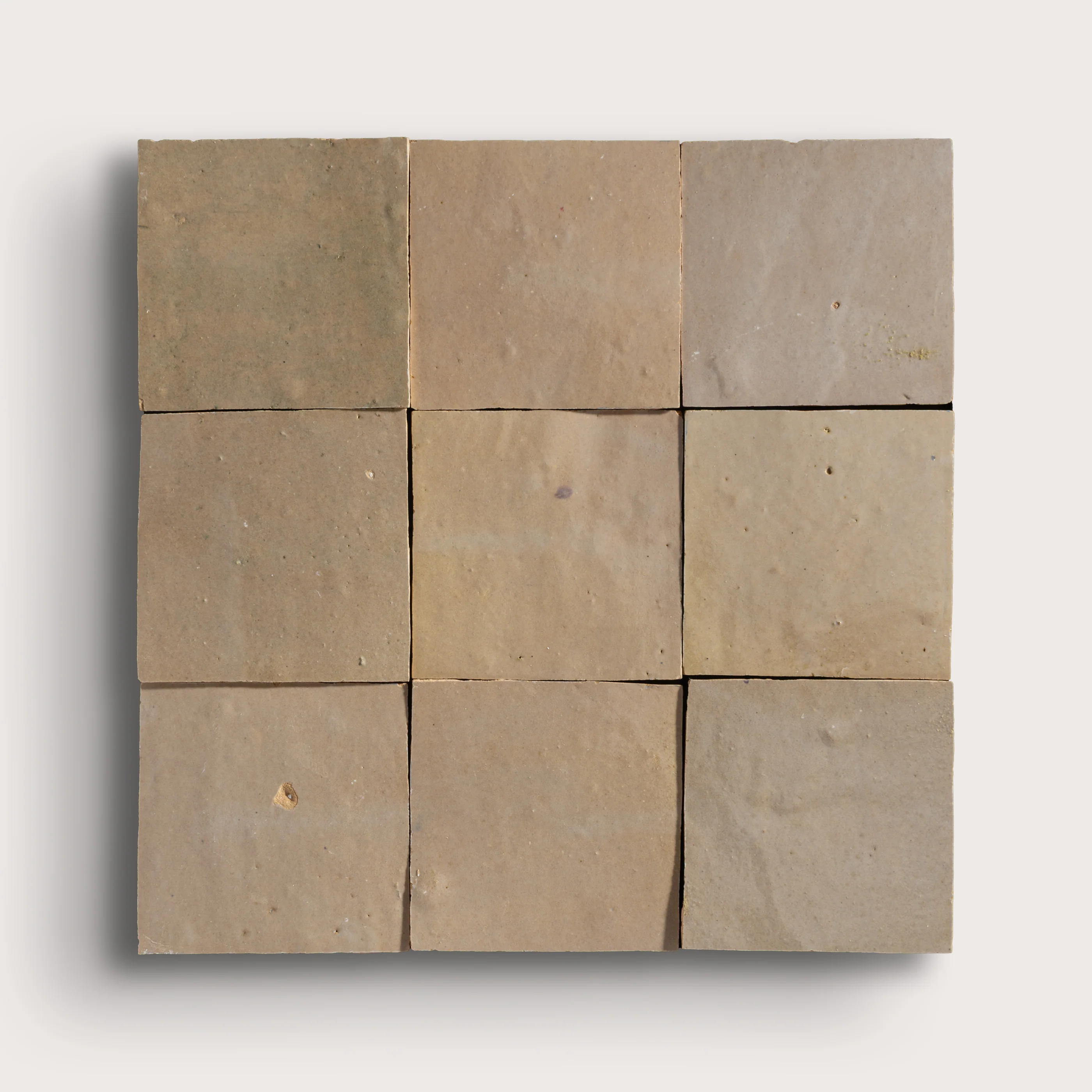 Glazed Clay 4x4 Zellige Tile - Image 4