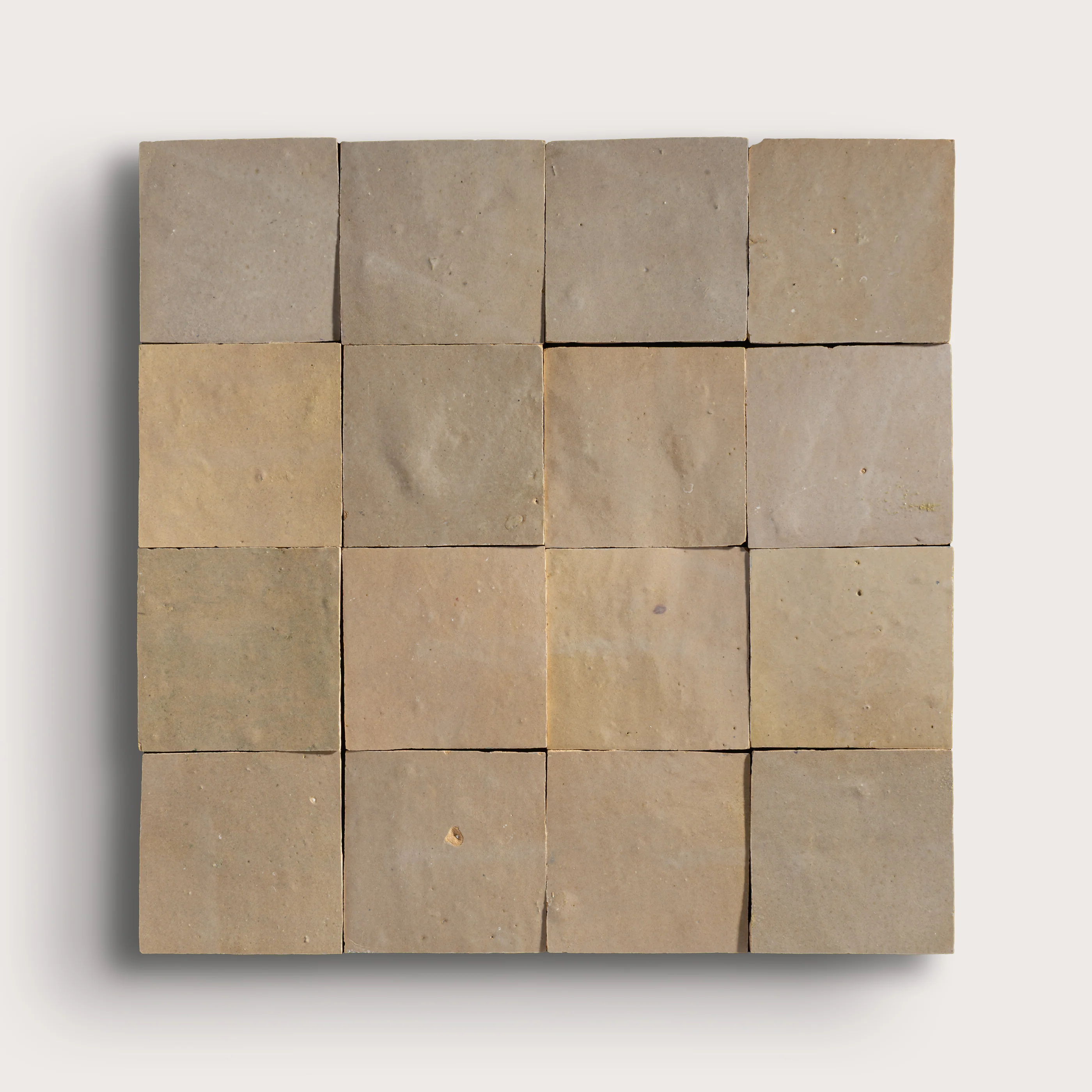 Glazed Clay 4x4 Zellige Tile - Image 5