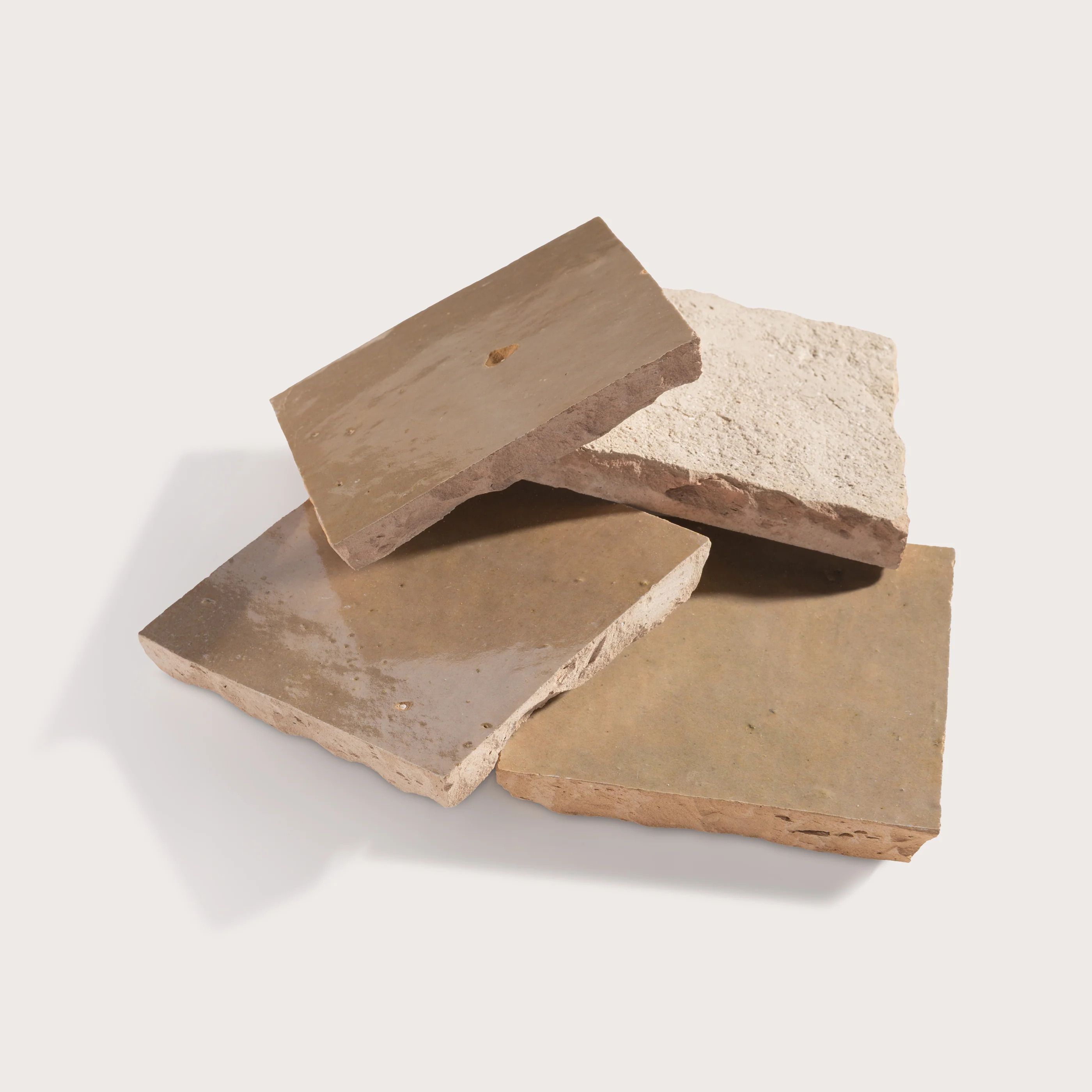 Glazed Clay 4x4 Zellige Tile - Image 6