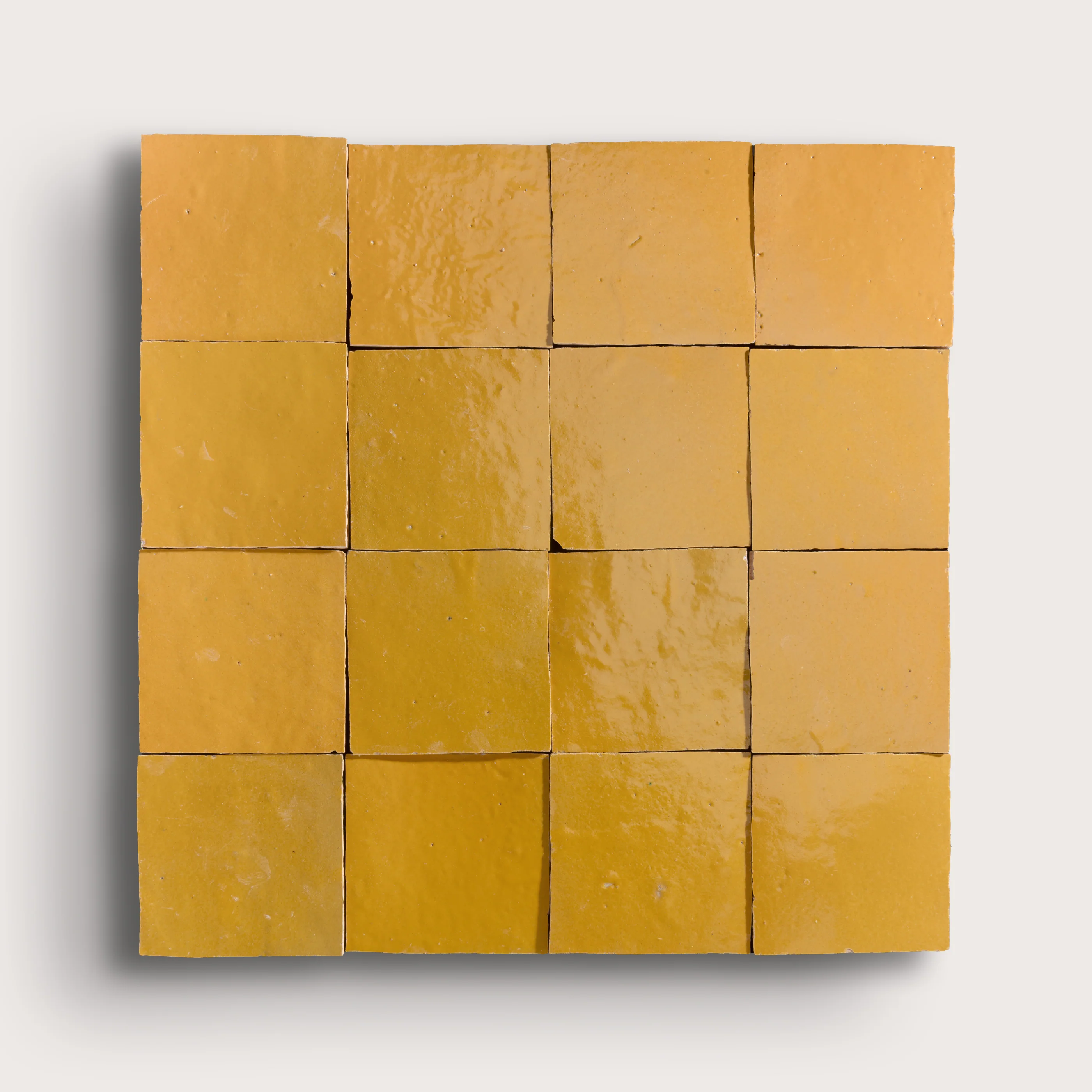 Goldfinch 4x4 Zellige Tile - Image 5
