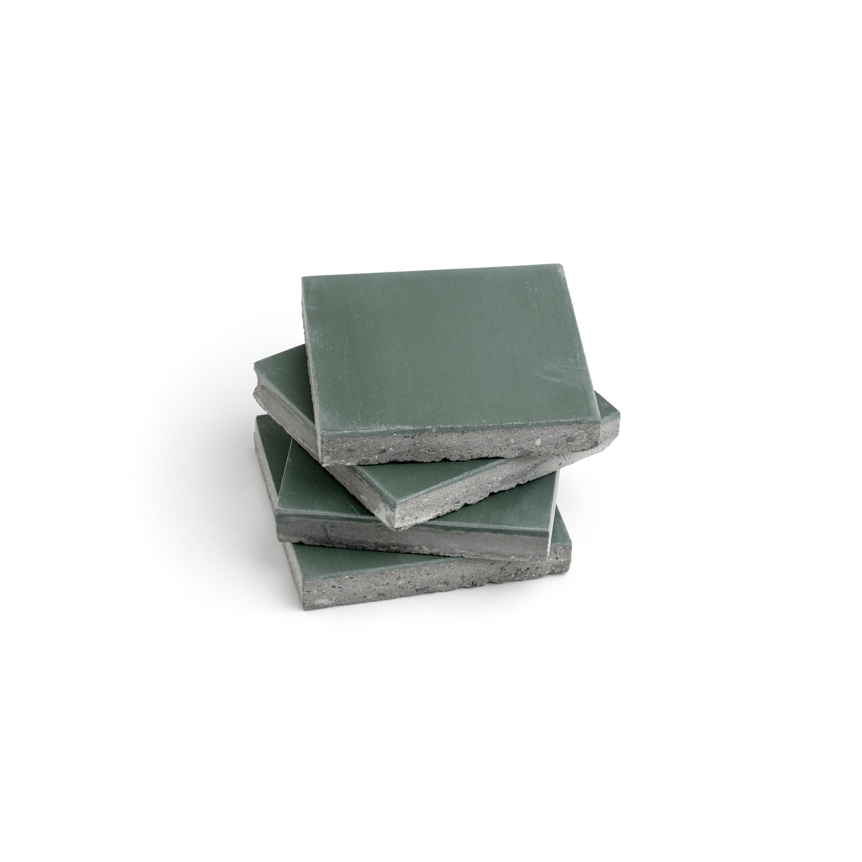 Green 4x4 Cement Tile - Image 3