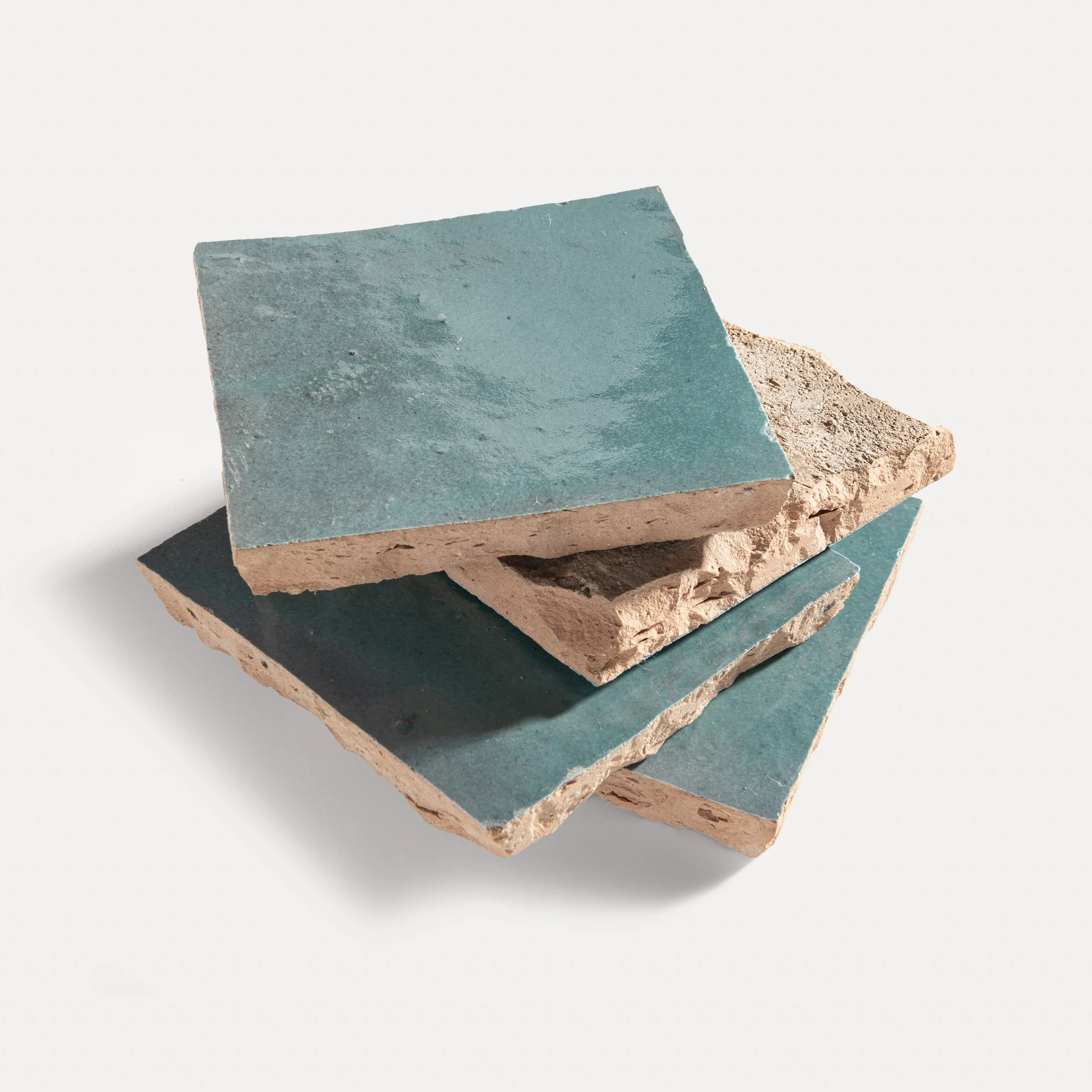 Mediterranean Blue 4x4 Zellige Tile - Image 5