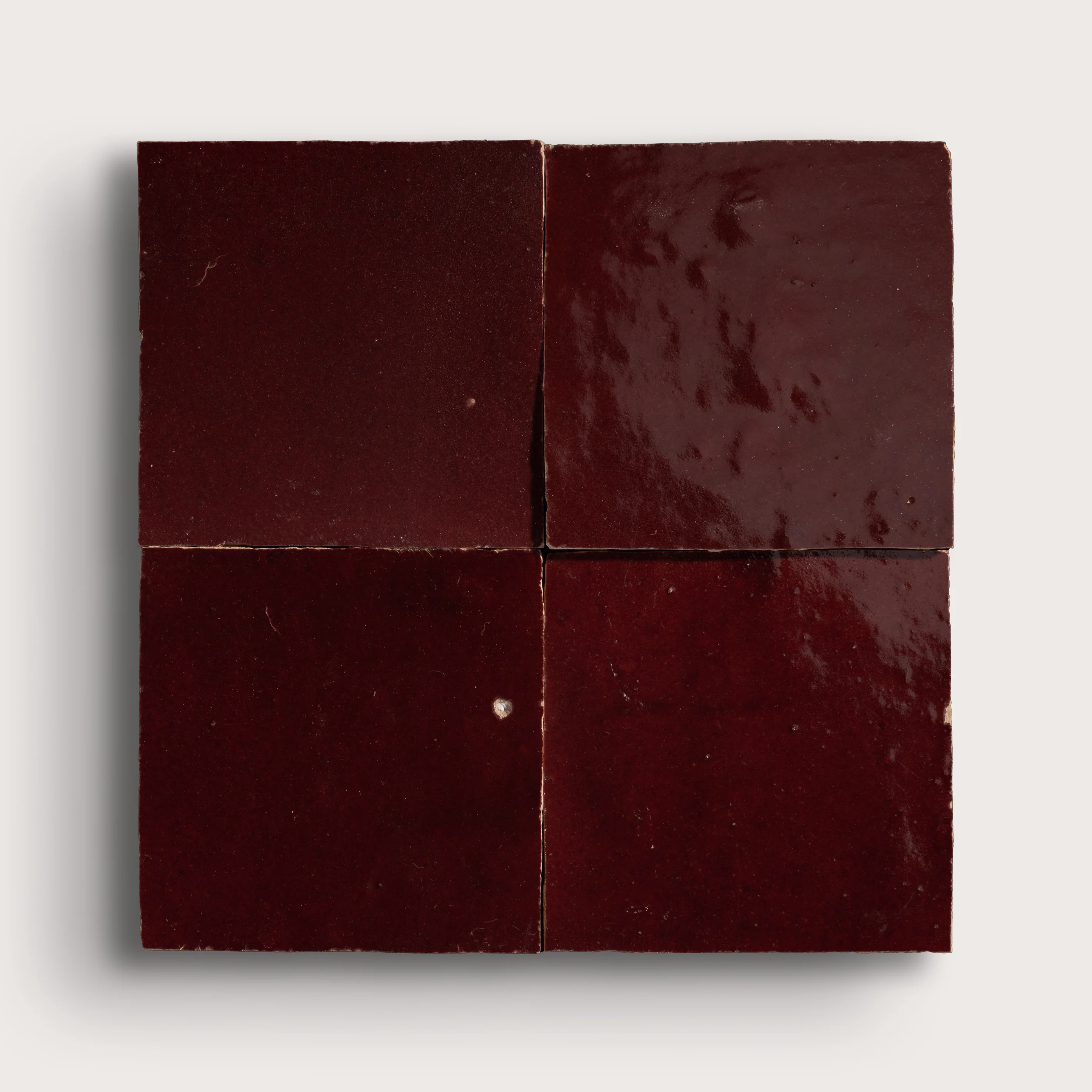 Merlot 4x4 Zellige Tile