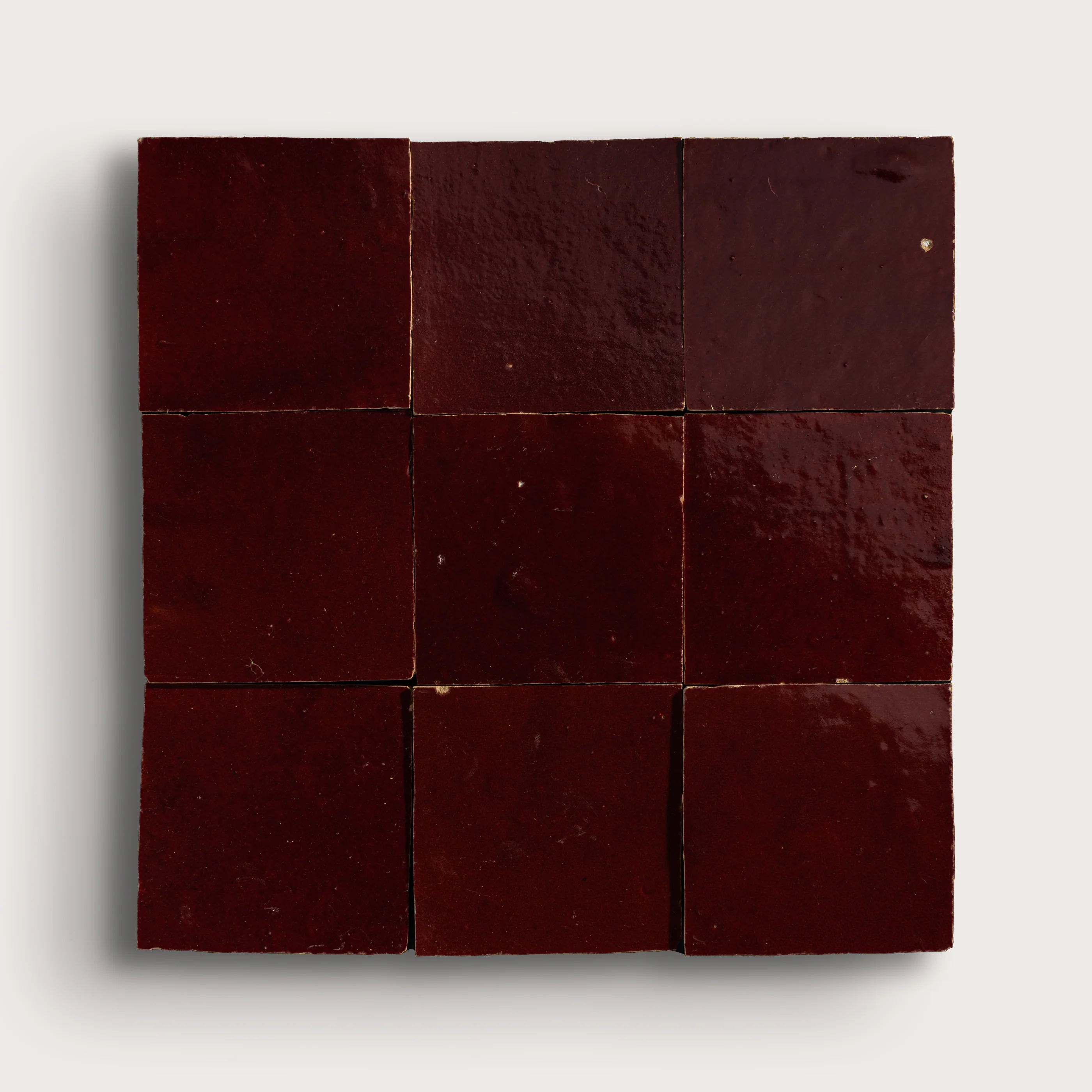 Merlot 4x4 Zellige Tile - Image 4
